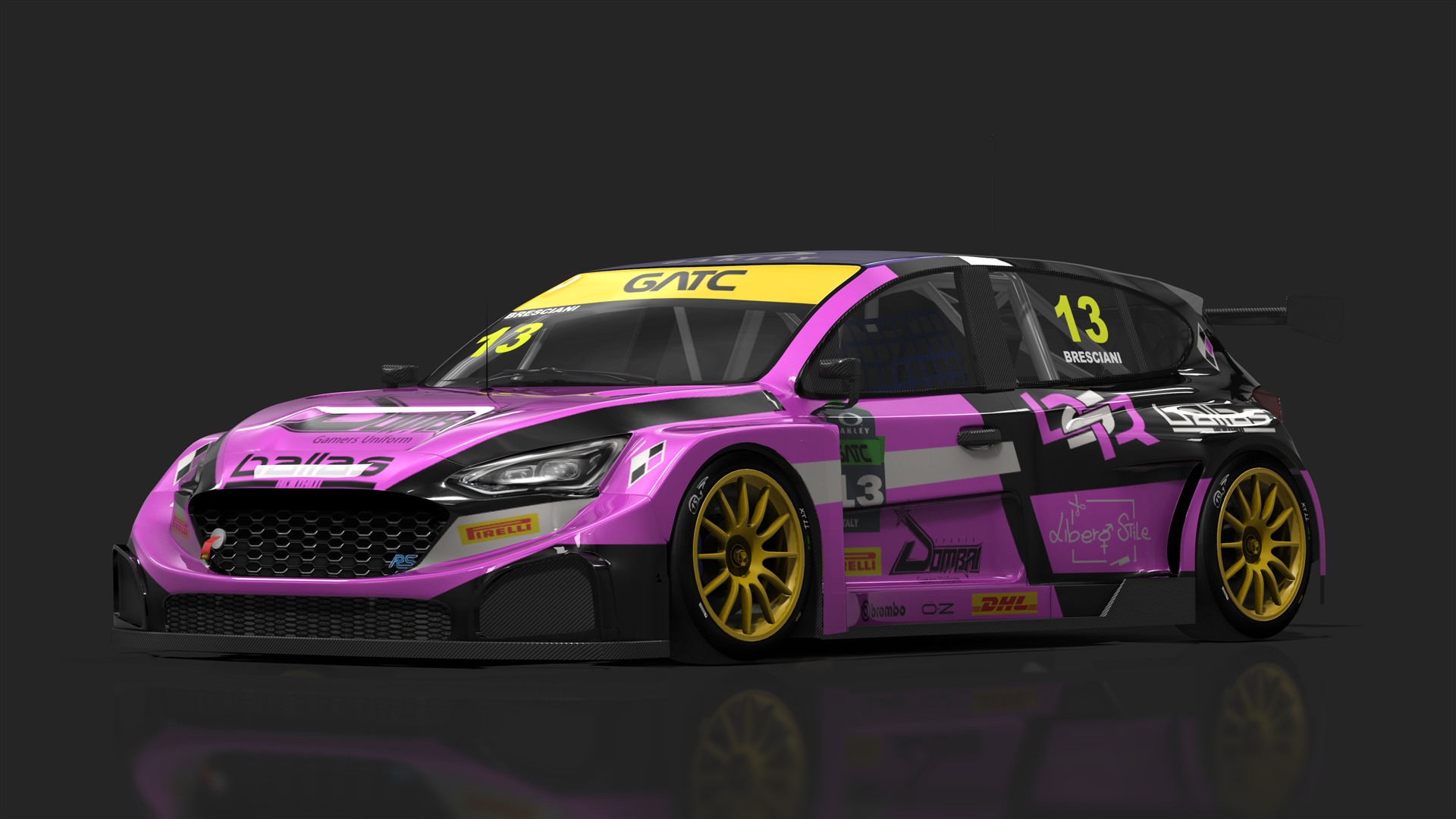 GATC Ford Focus RS, skin 313