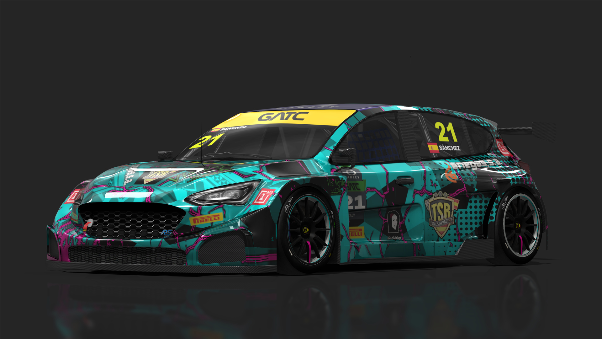 GATC Ford Focus RS, skin 321