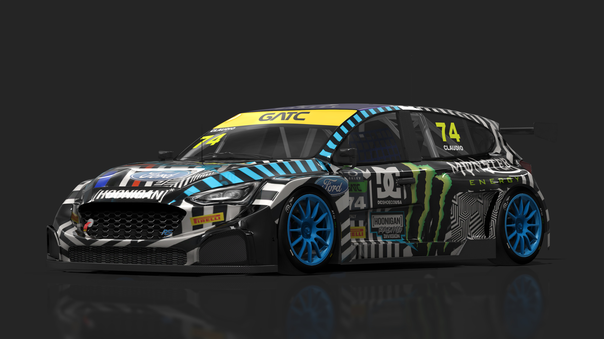 GATC Ford Focus RS, skin 374