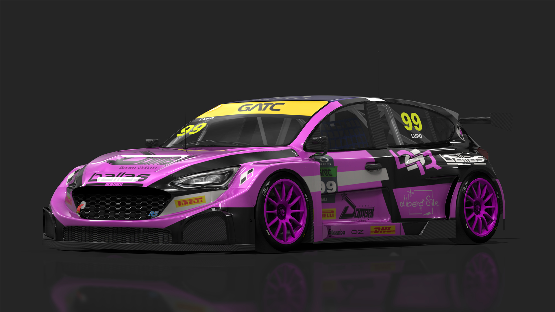 GATC Ford Focus RS, skin 399