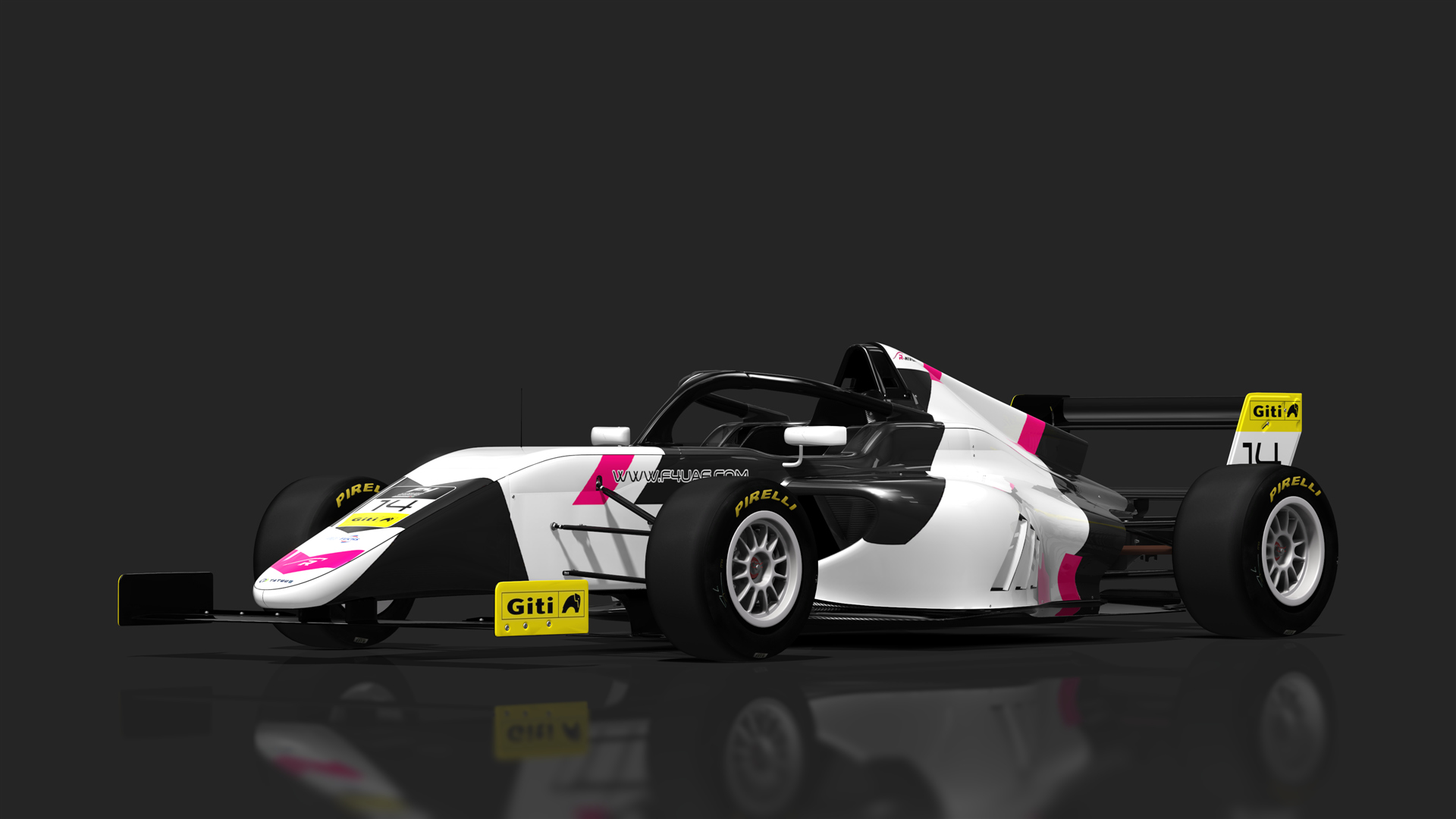 Formula 4 Brasil, skin 2023F4UAE 14 Raphaël Narac