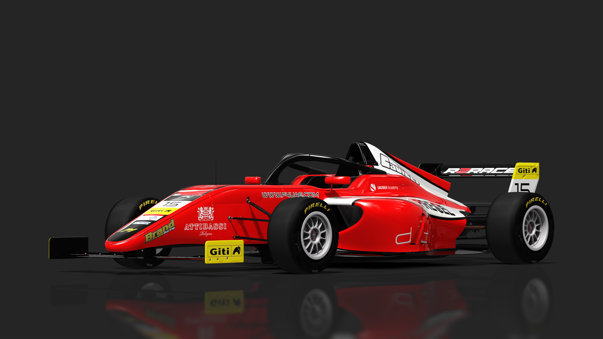 Formula 4 Brasil, skin 2023F4UAE 15 Léna Bühler
