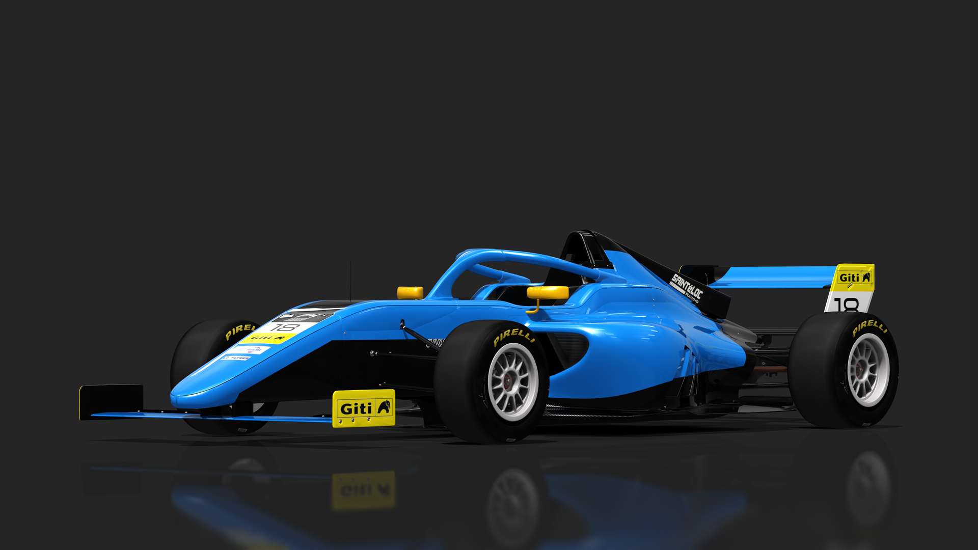Formula 4 Brasil, skin 2023F4UAE 18 Luciano Morano