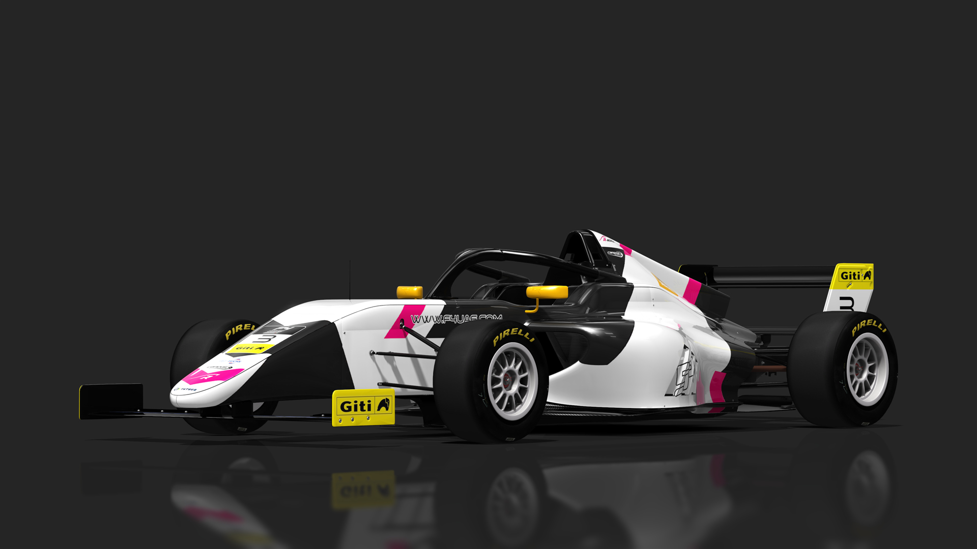 Formula 4 Brasil, skin 2023F4UAE 3 Jesse Carrasquedo Jr