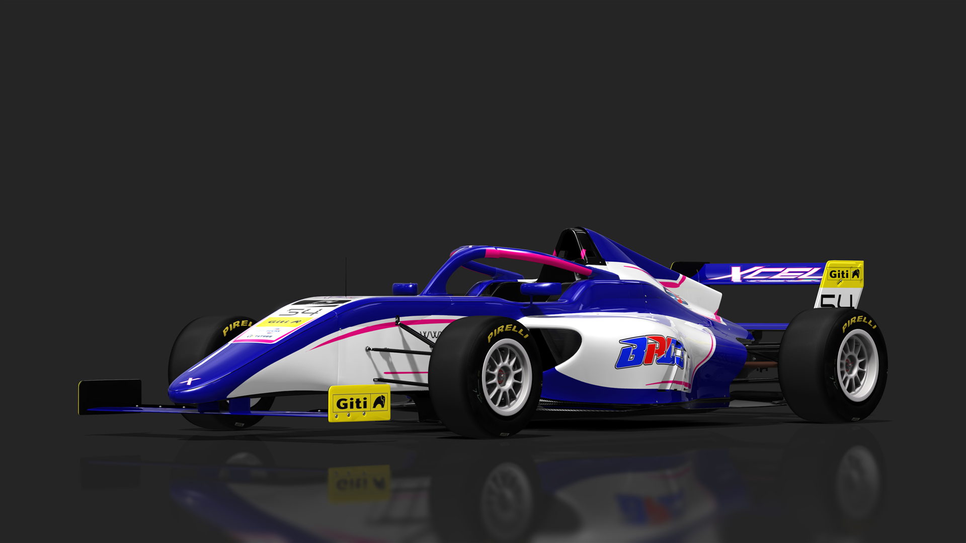Formula 4 Brasil, skin 2023F4UAE 54 Alexander Bolduev