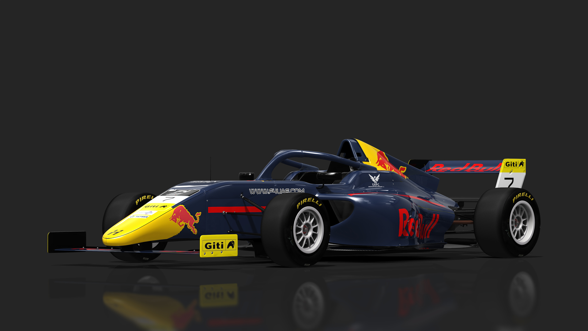 Formula 4 Brasil, skin 2023F4UAE 7 Arvid Lindblad