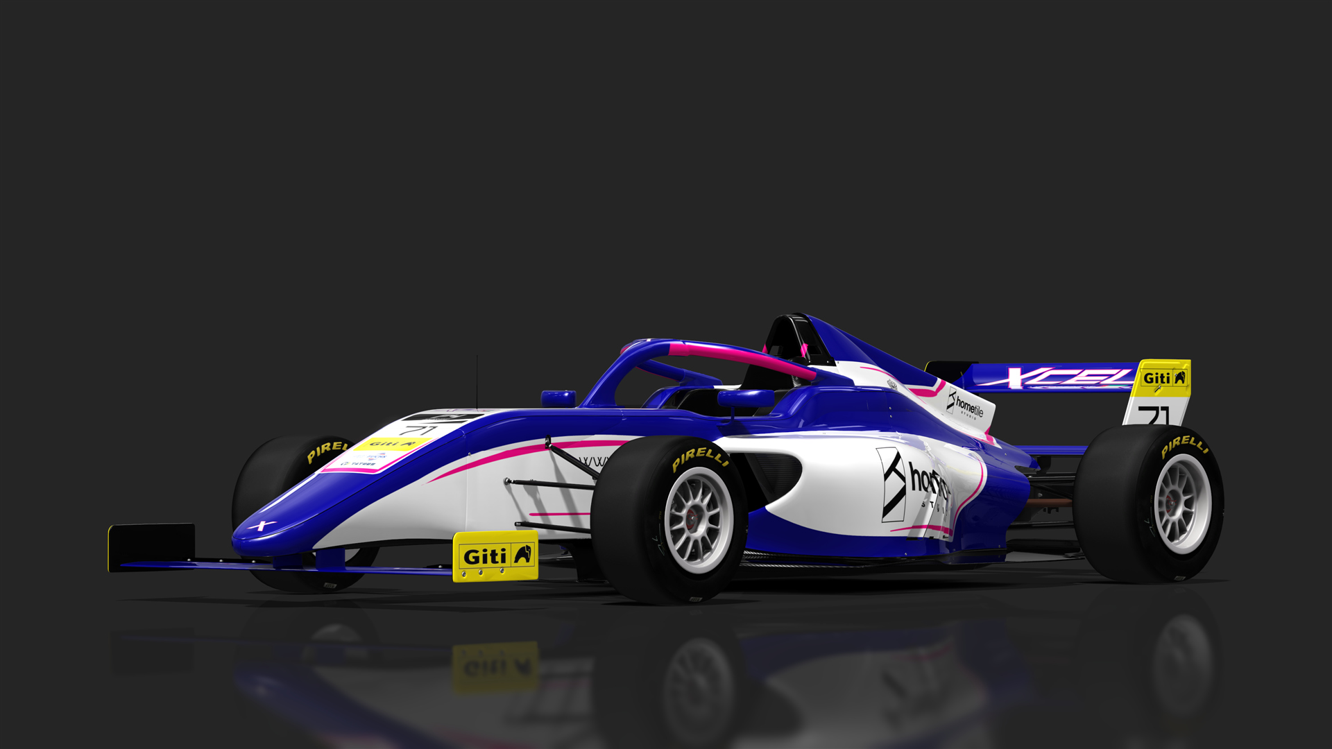 Formula 4 Brasil, skin 2023F4UAE 71 Federico Rifai