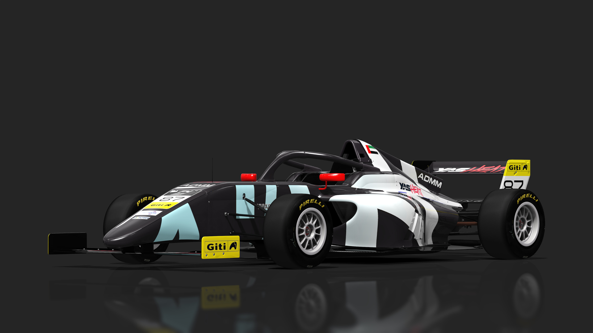 Formula 4 Brasil, skin 2023F4UAE 87 Hamda Al Qubaisi