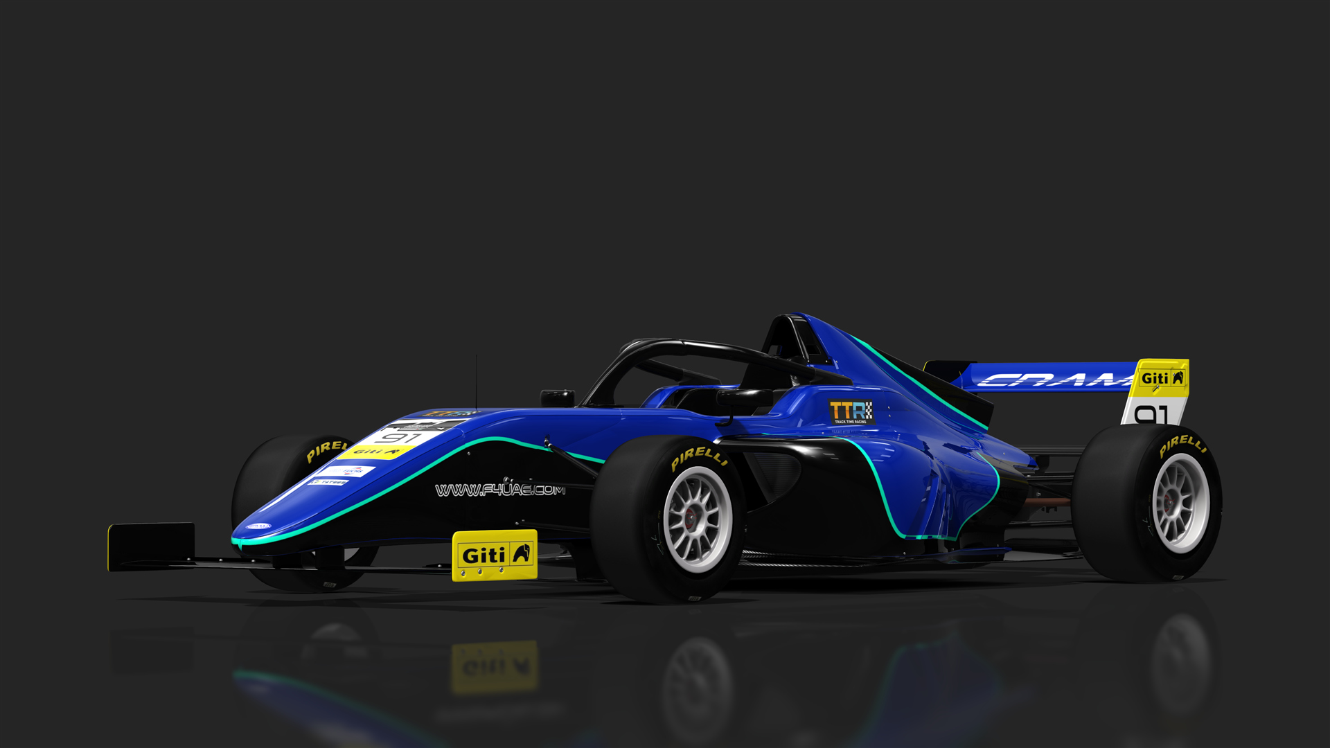 Formula 4 Brasil, skin 2023F4UAE 91 Sebastian Murray