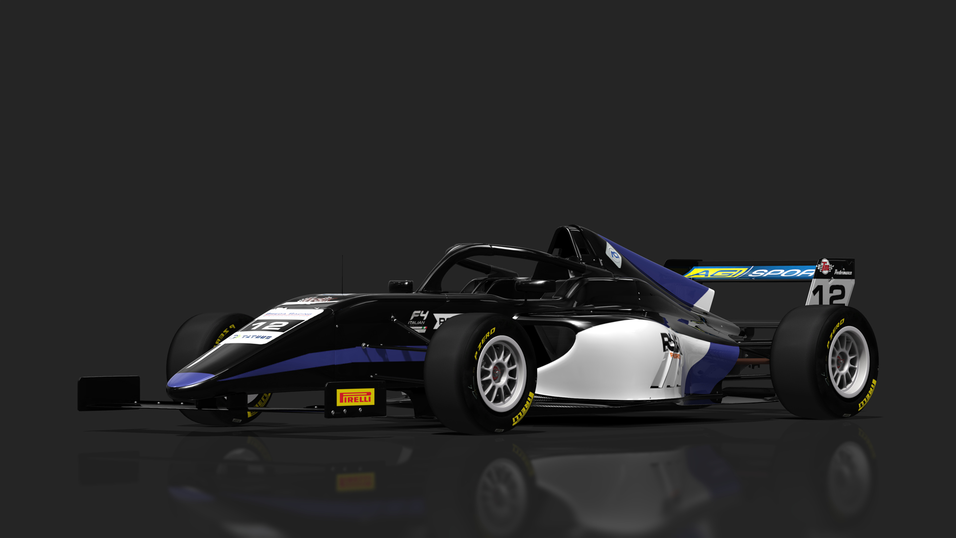 Formula 4 Brasil, skin 2023ITAF4 12 Gianmarco Pradel