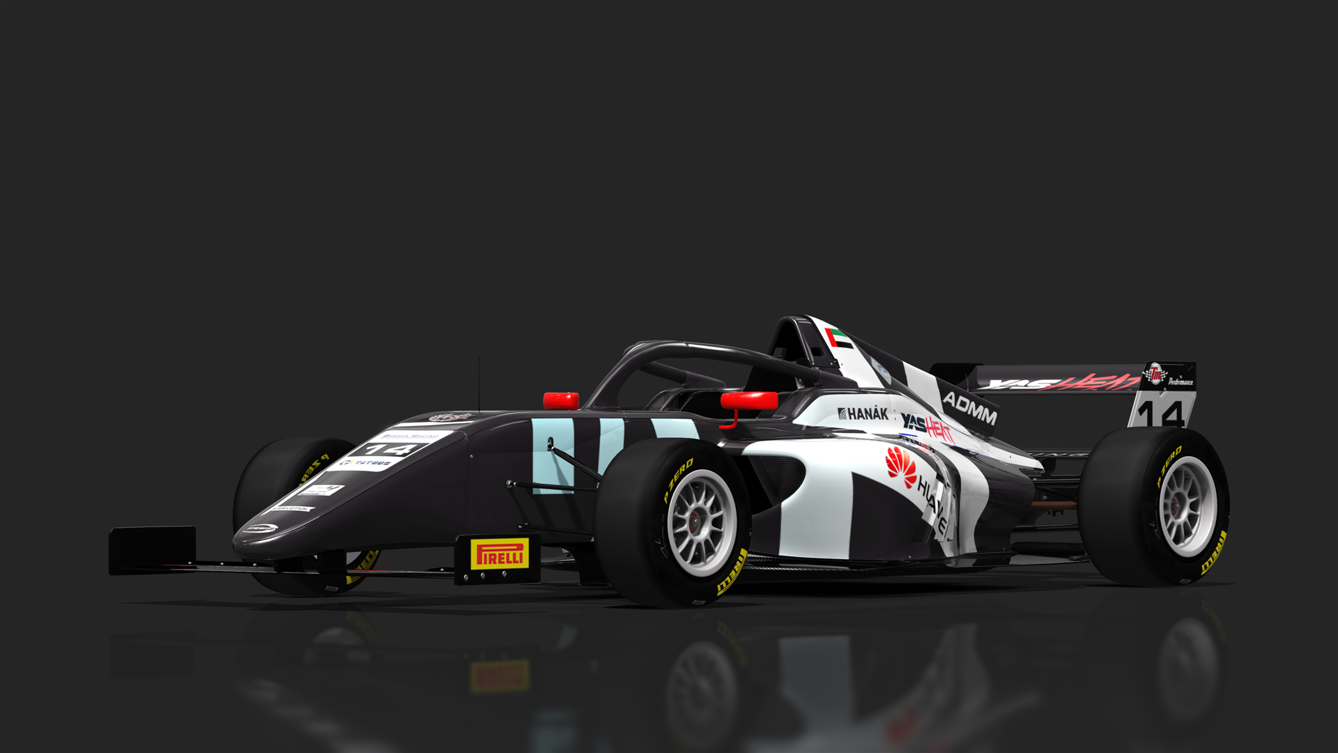 Formula 4 Brasil, skin 2023ITAF4 14 Rashid Al Dhaheri