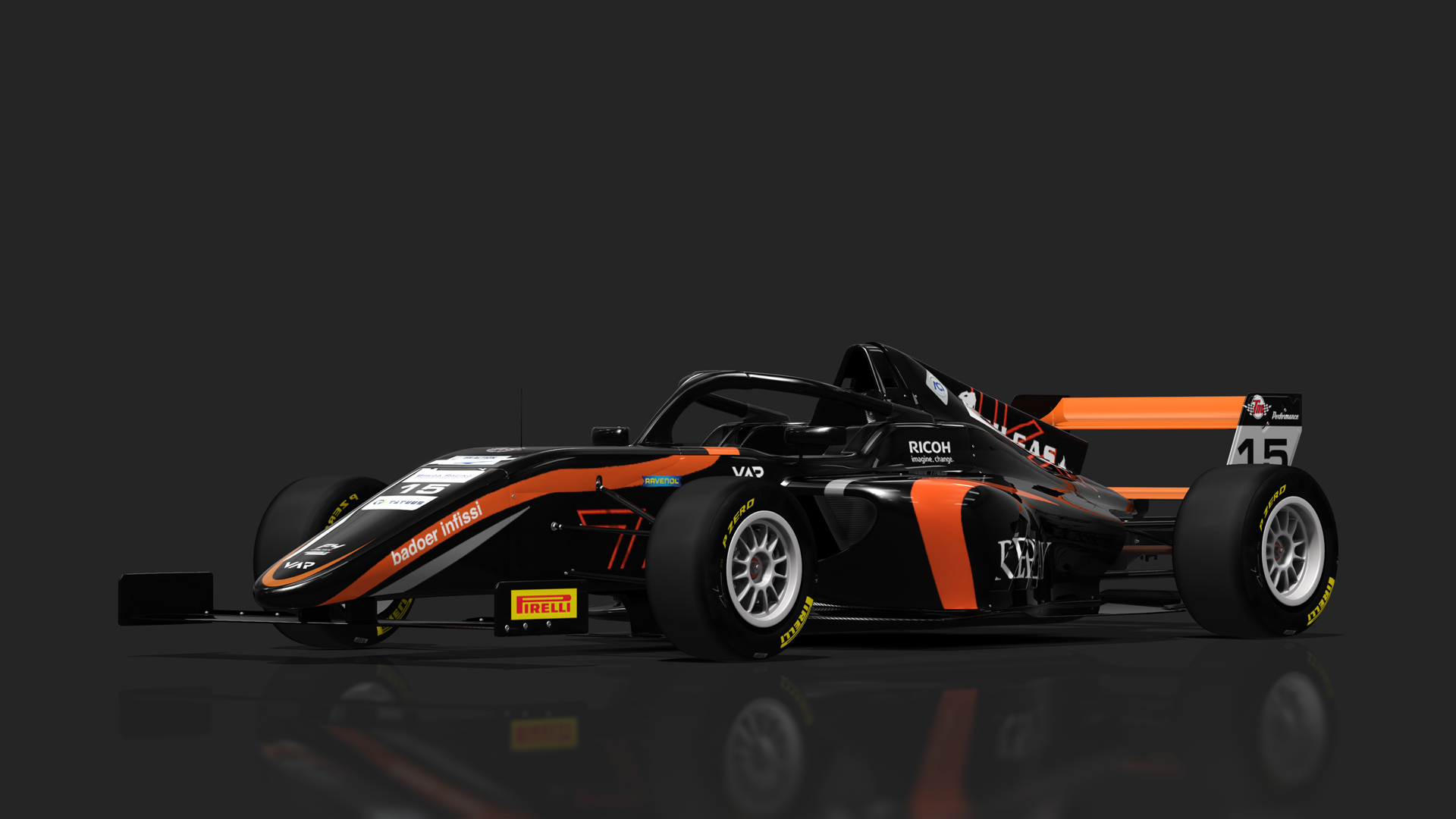 Formula 4 Brasil, skin 2023ITAF4 15 Brando Badoer