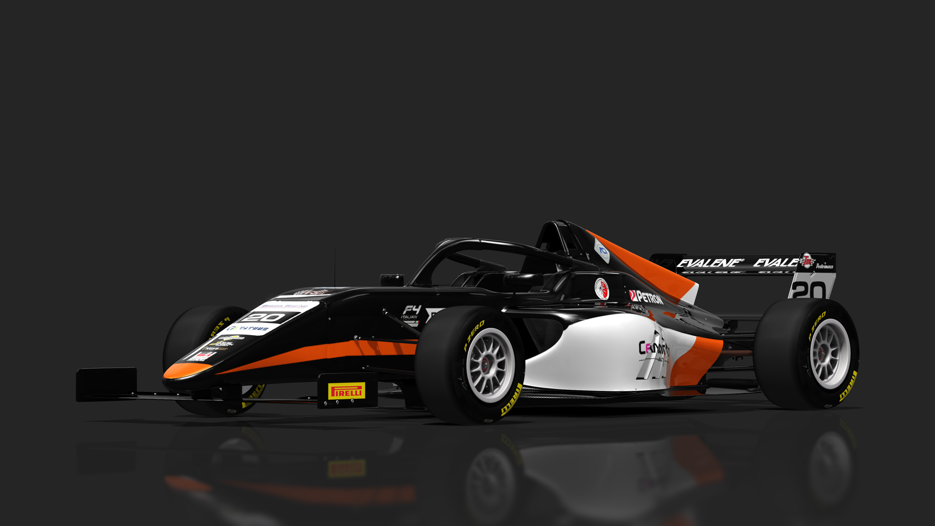 Formula 4 Brasil, skin 2023ITAF4 20 Zachary David