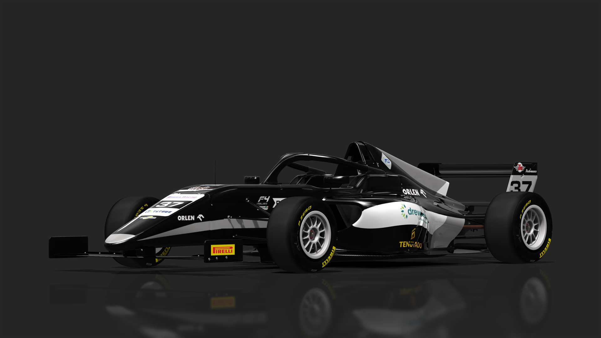 Formula 4 Brasil, skin 2023ITAF4 37 Kacper Sztuka