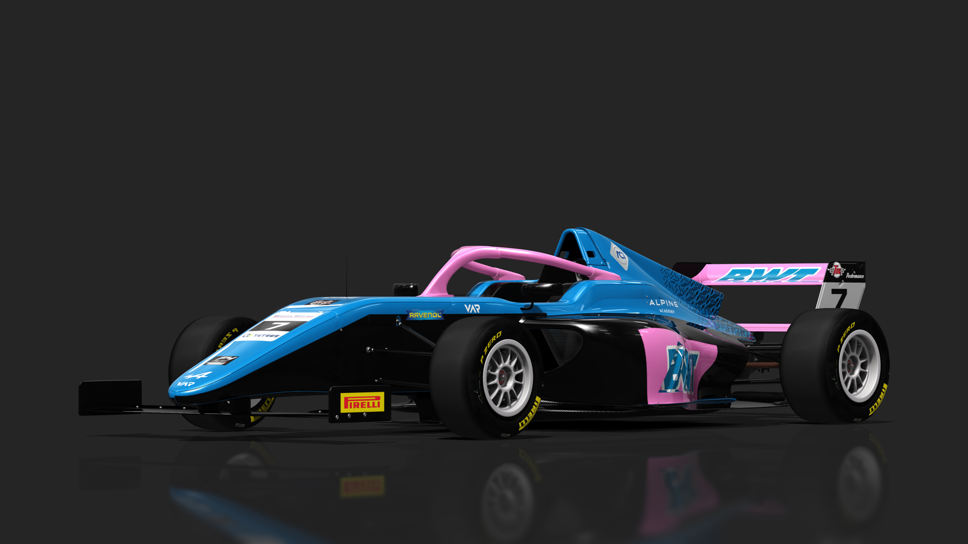 Formula 4 Brasil, skin 2023ITAF4 7 Matheus Ferreira