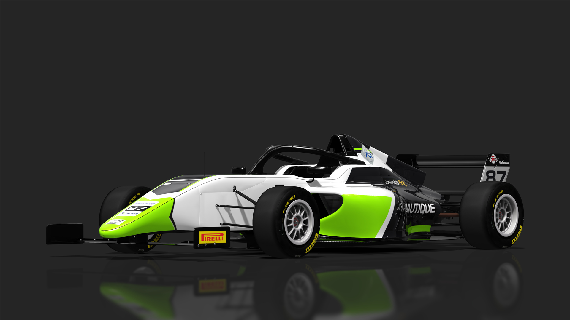 Formula 4 Brasil, skin 2023ITAF4 87 Frederik Lund