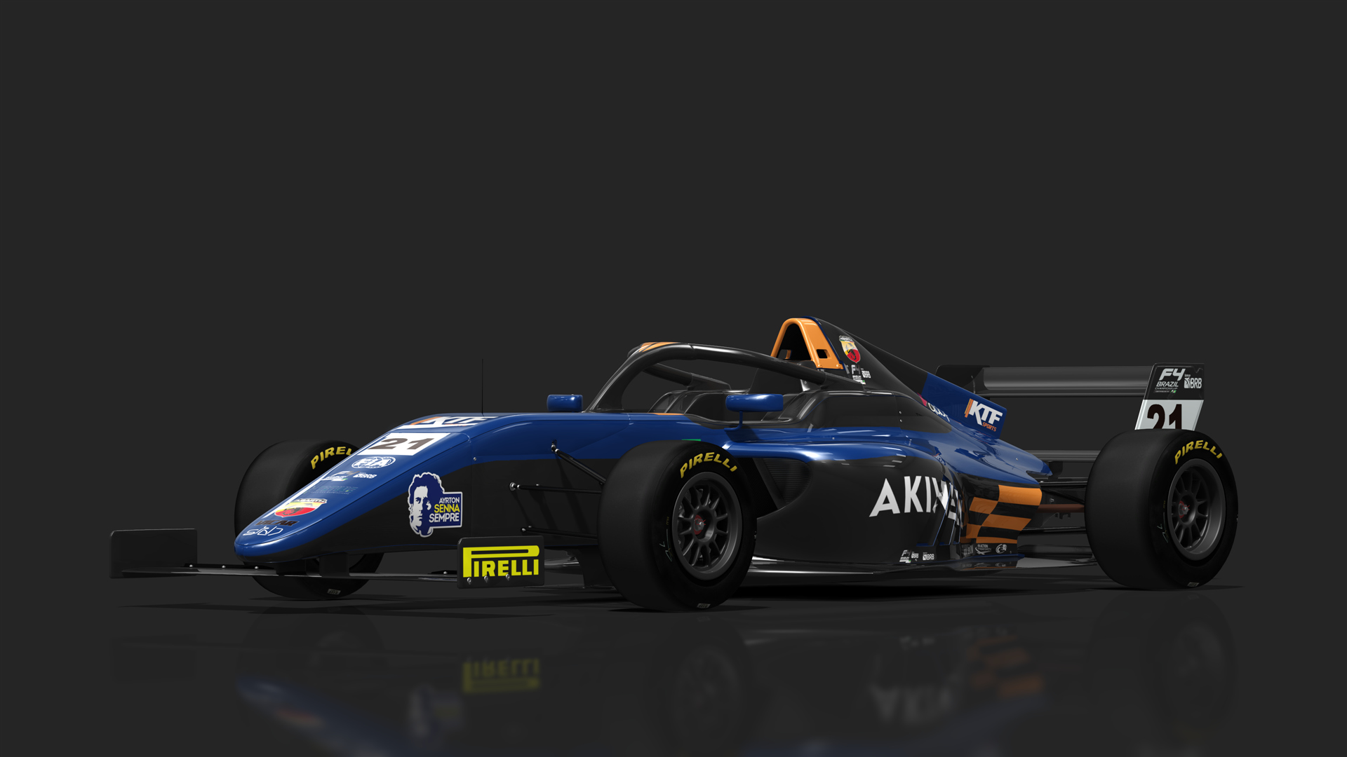 Formula 4 Brasil, skin 21AlvaroYoonCho
