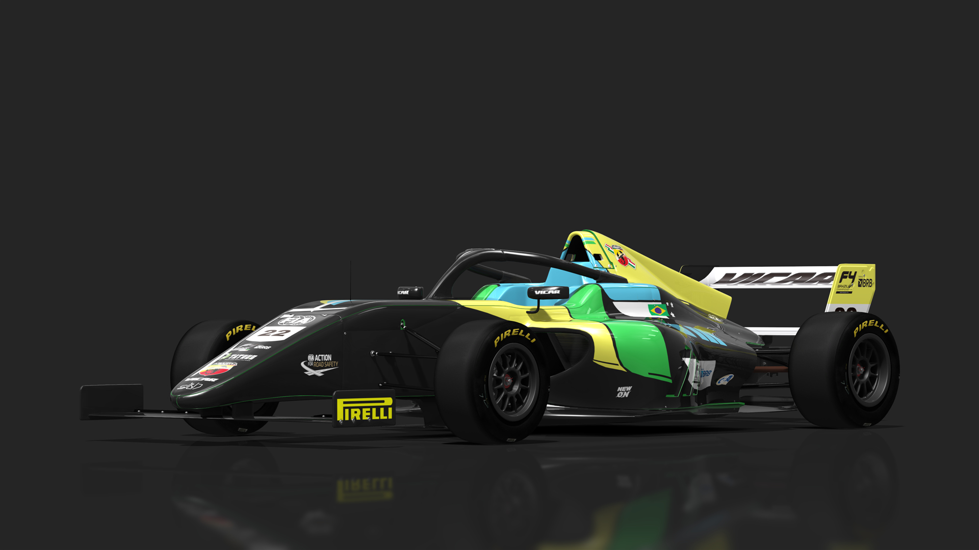 Formula 4 Brasil, skin 22GianlucaPetecof