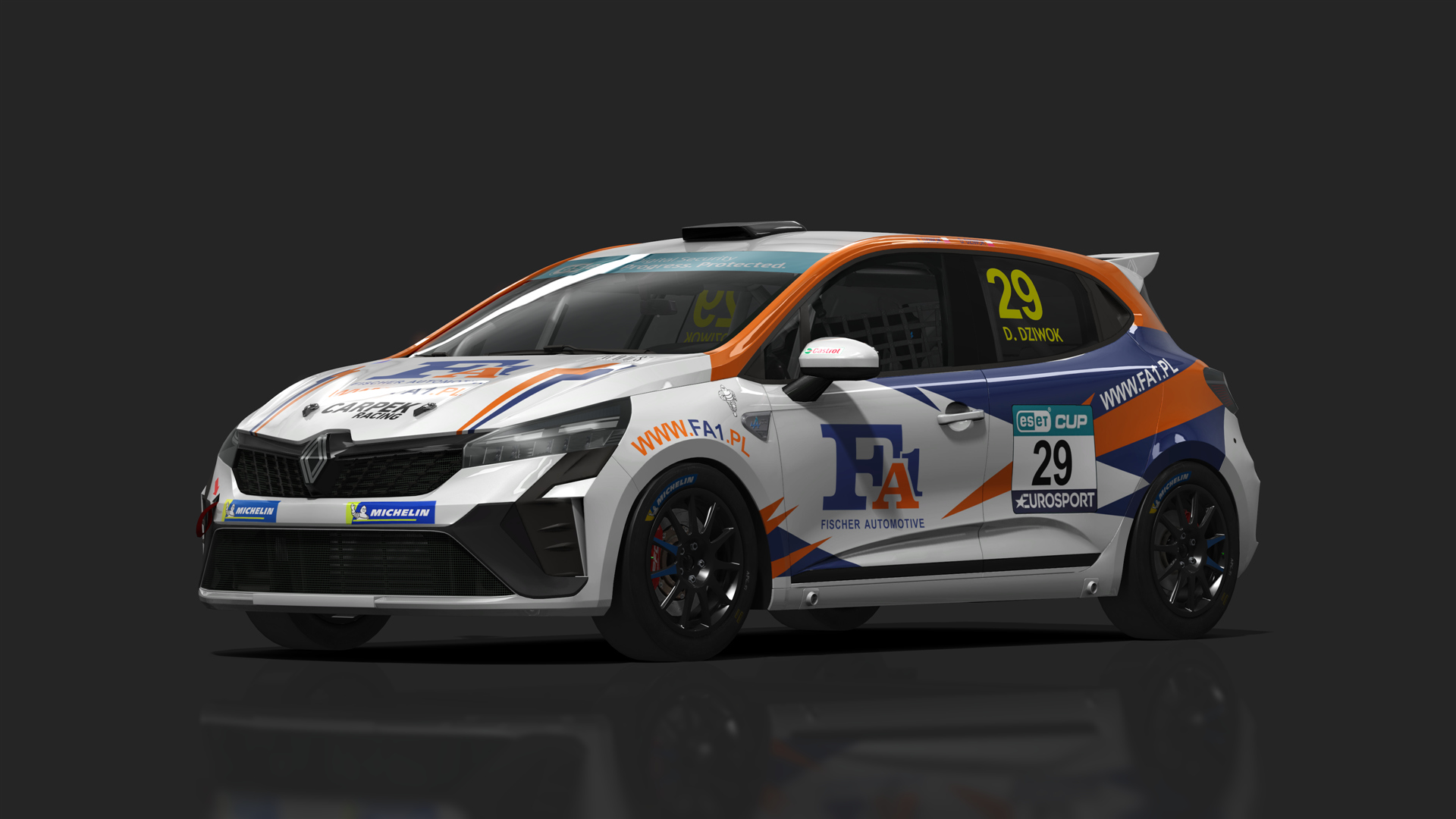 Renault Clio 5 Cup Phase 2, skin 29_dziwok