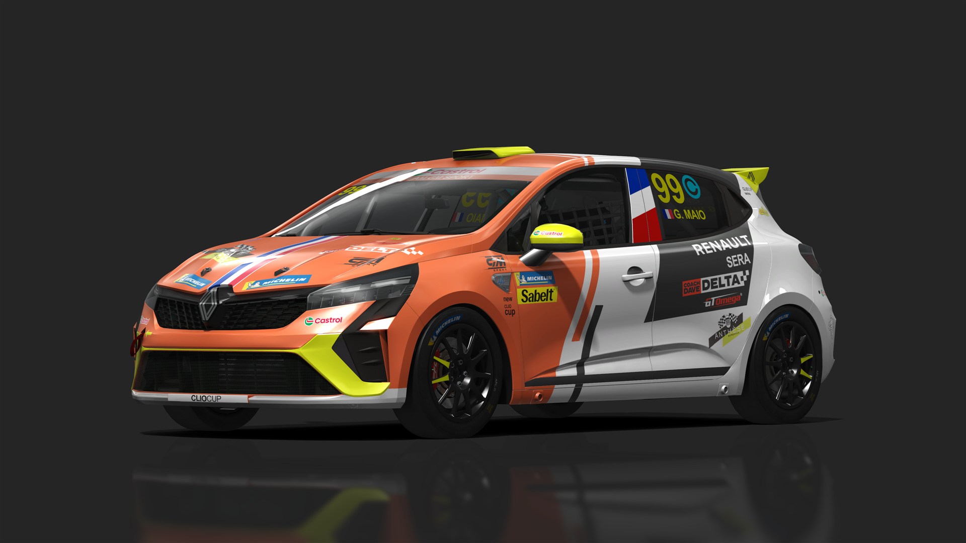 Renault Clio 5 Cup Phase 2, skin 99_maio