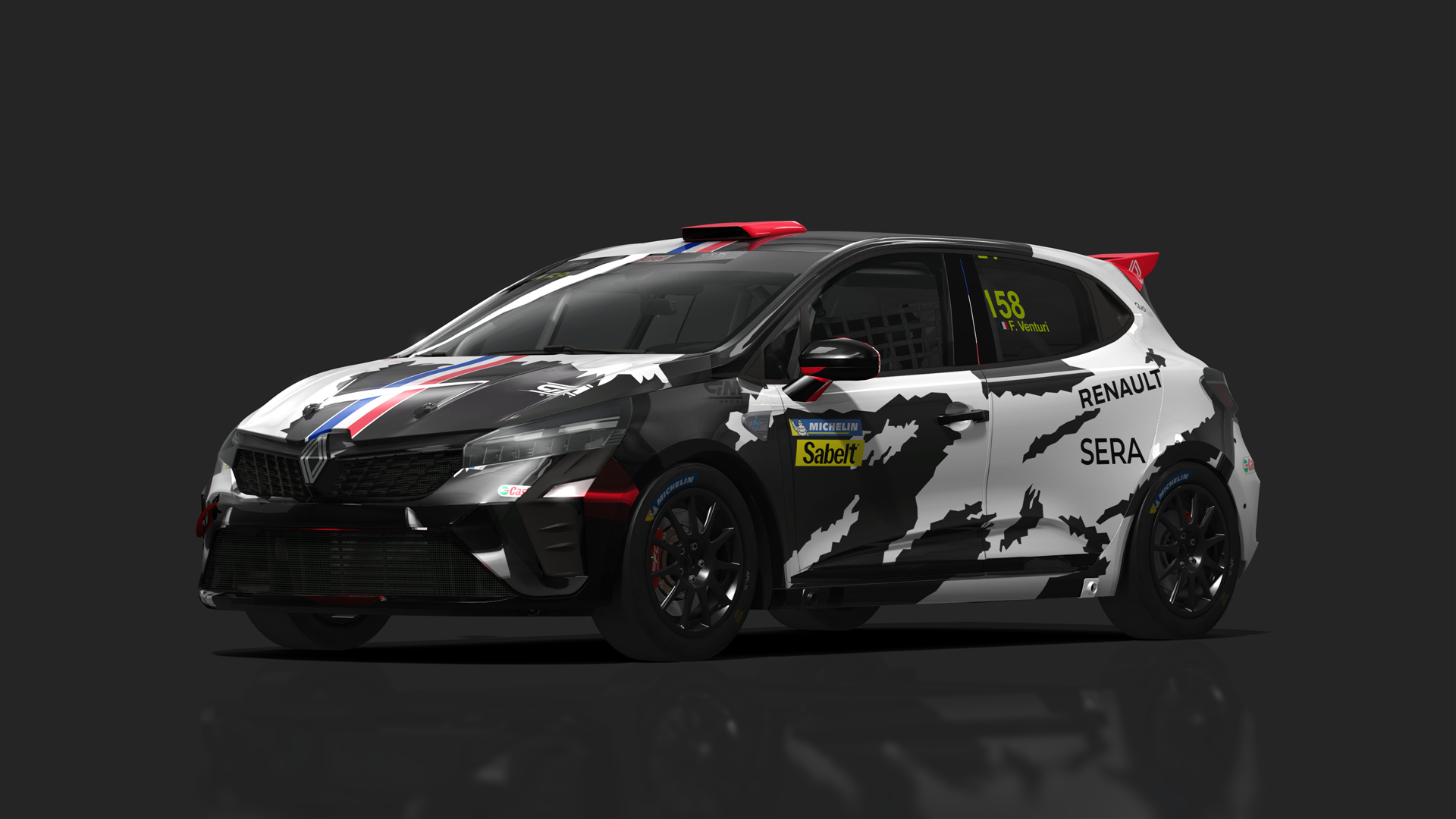 Renault Clio 5 Cup Phase 2, skin gmsport_158_VENTURI