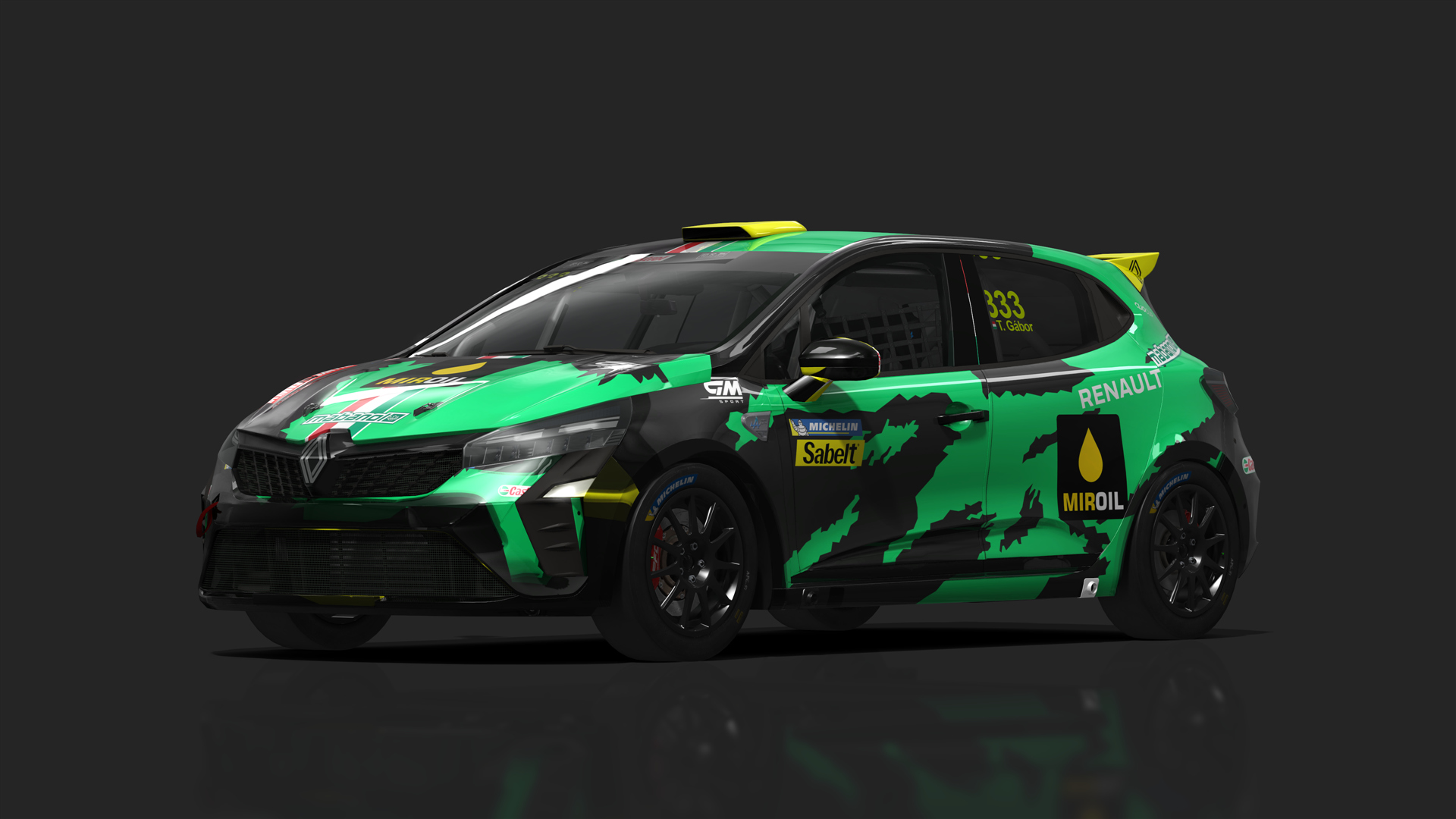 Renault Clio 5 Cup Phase 2, skin gmsport_333_GABOR