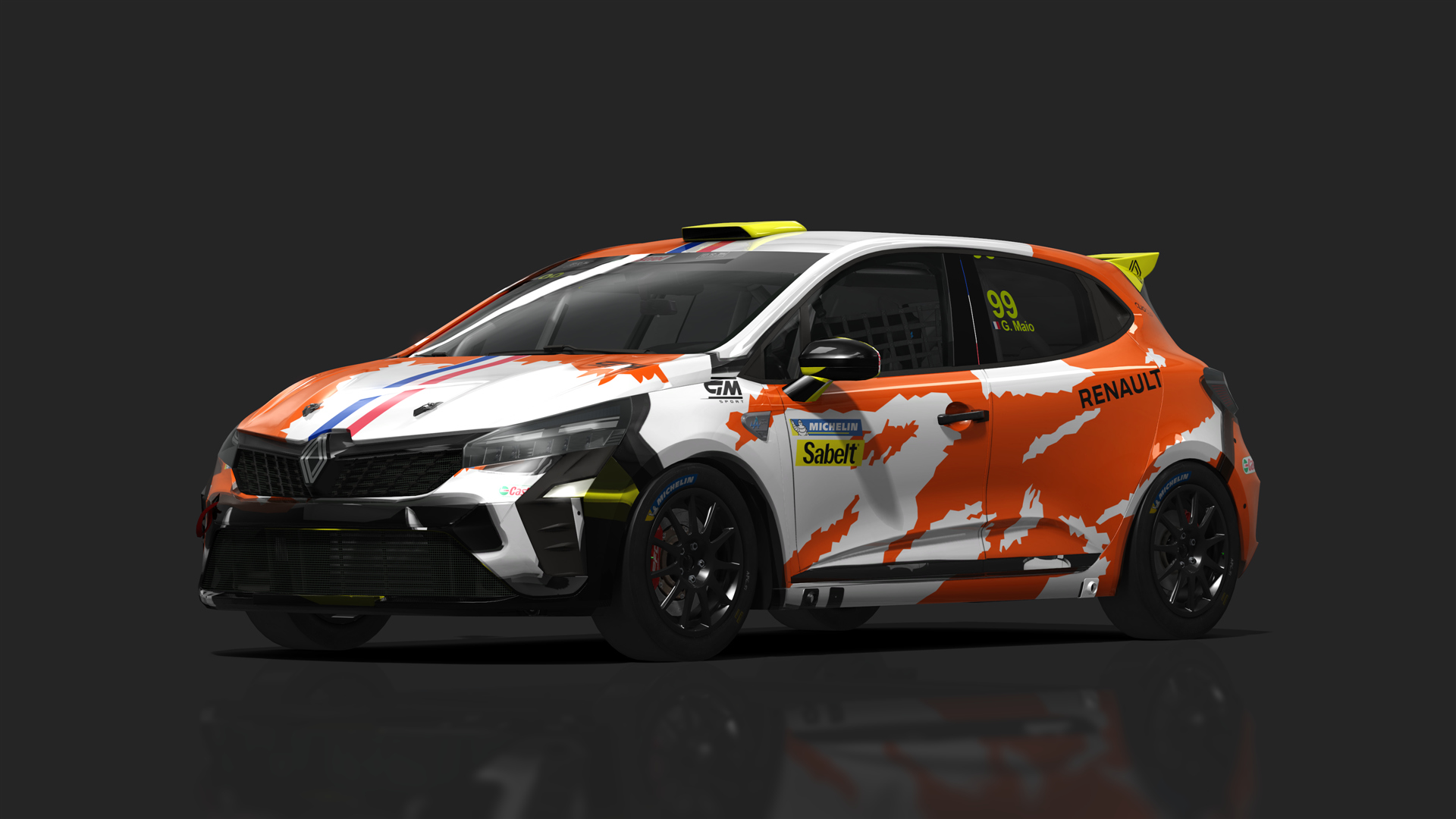 Renault Clio 5 Cup Phase 2, skin gmsport_99_MAIO