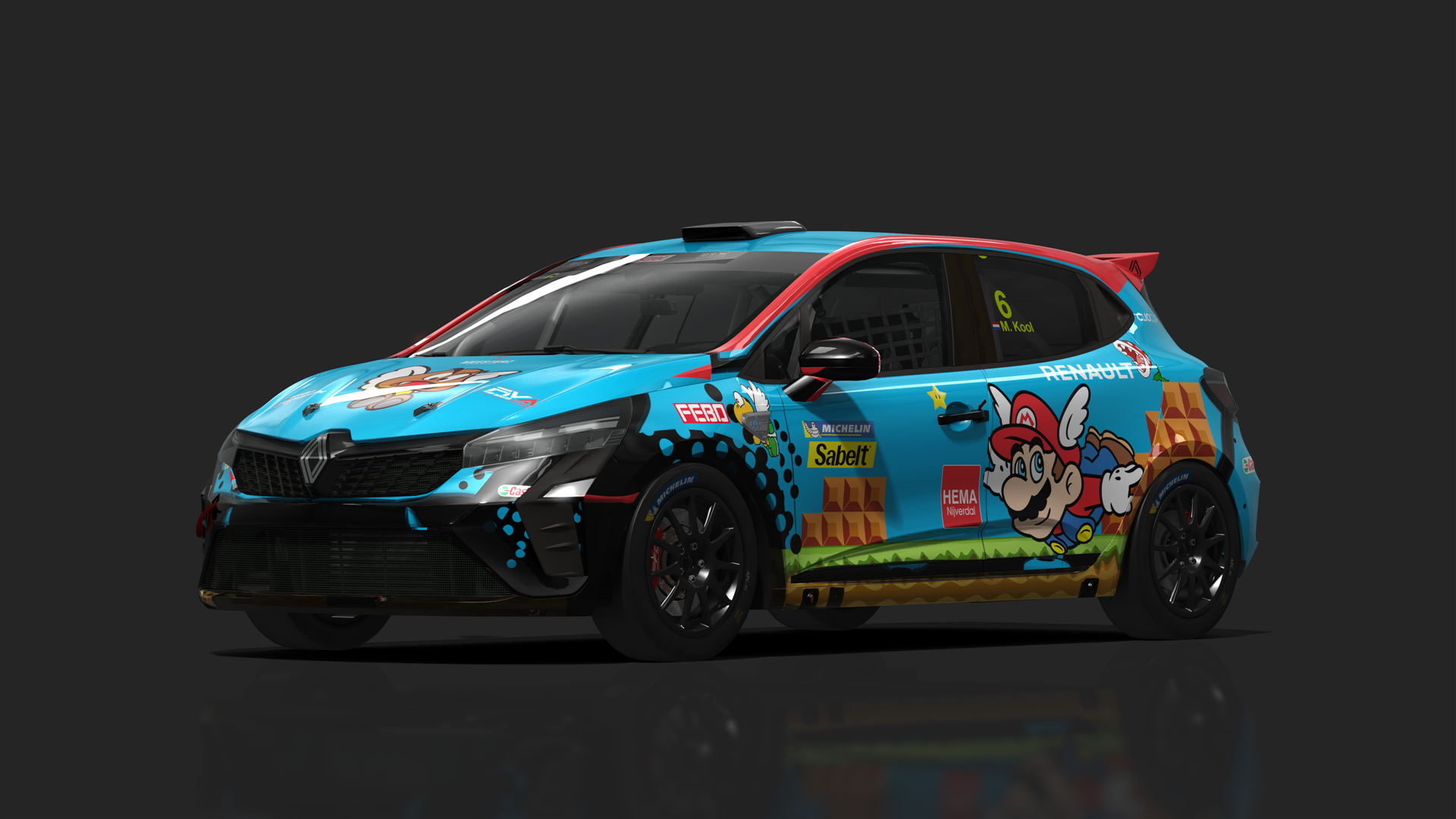 Renault Clio 5 Cup Phase 2, skin koolracing_6_KOOL