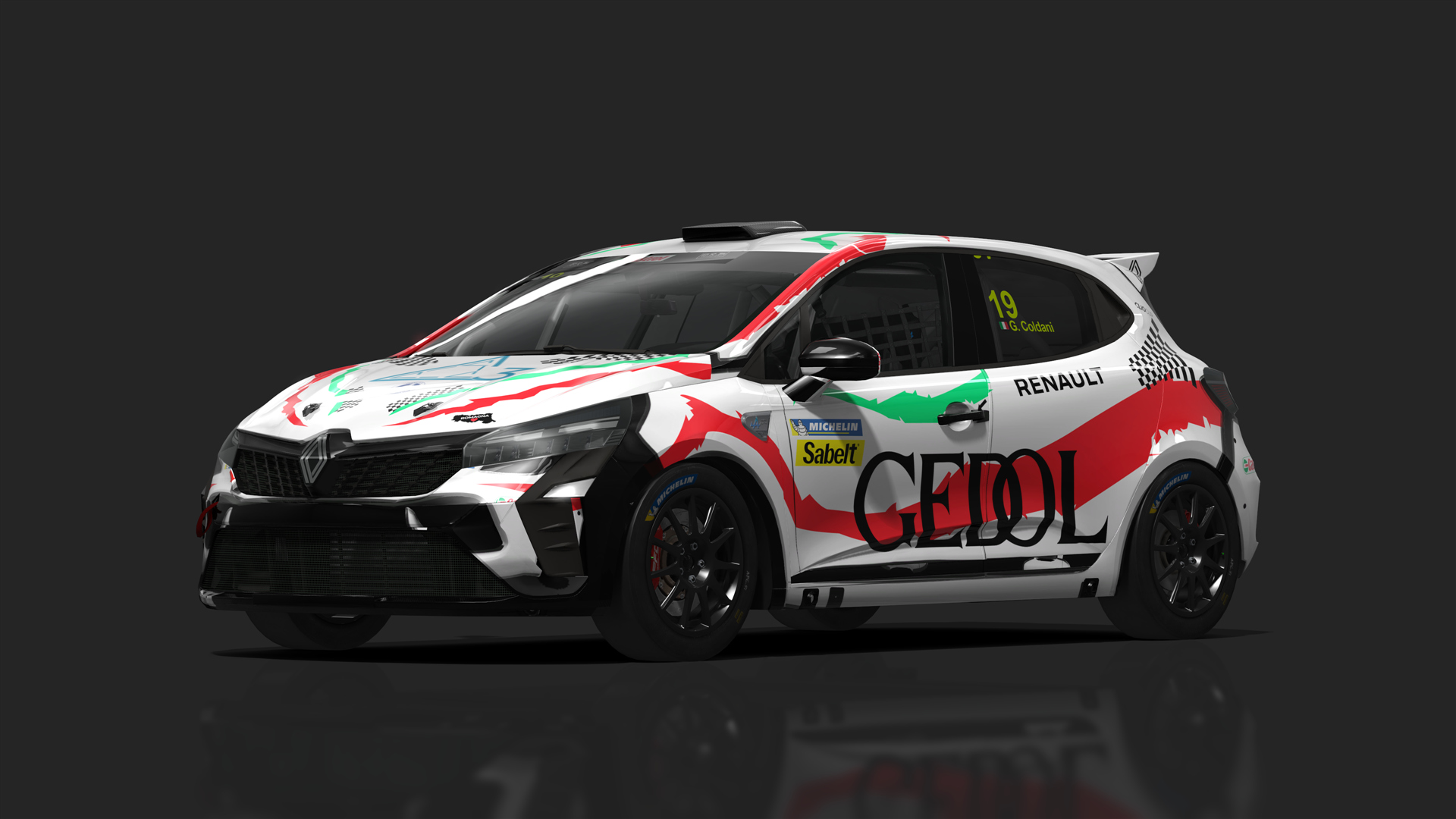 Renault Clio 5 Cup Phase 2, skin mcmotortecnica_19_COLDANI
