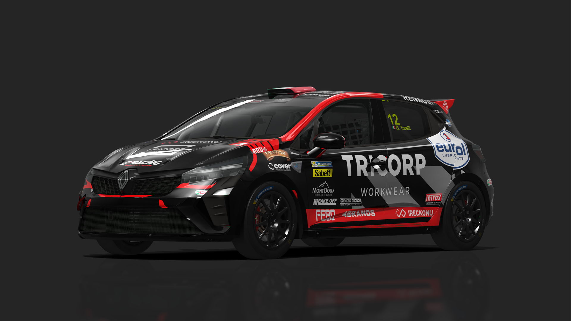 Renault Clio 5 Cup Phase 2, skin rangonicorse_12_TORELLI