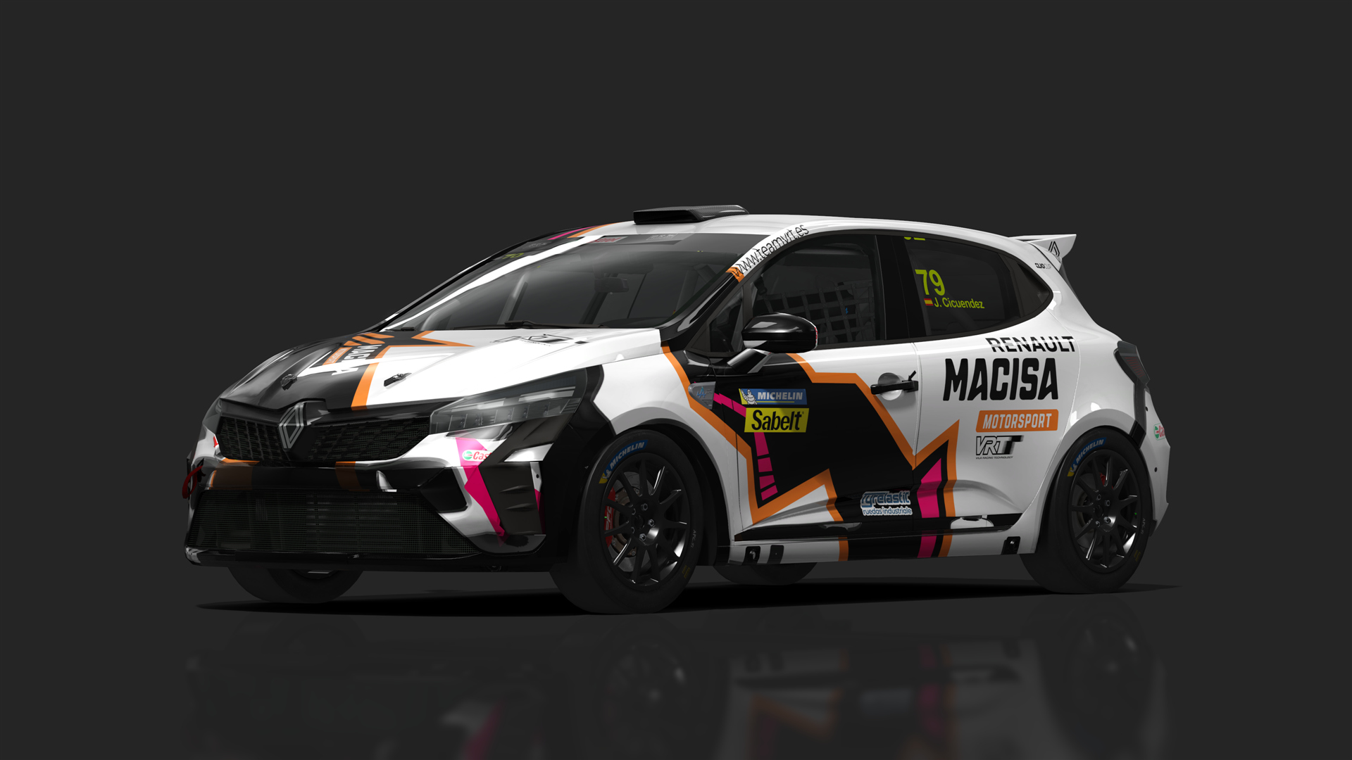 Renault Clio 5 Cup Phase 2, skin teamvrt_79_CICUENDEZ