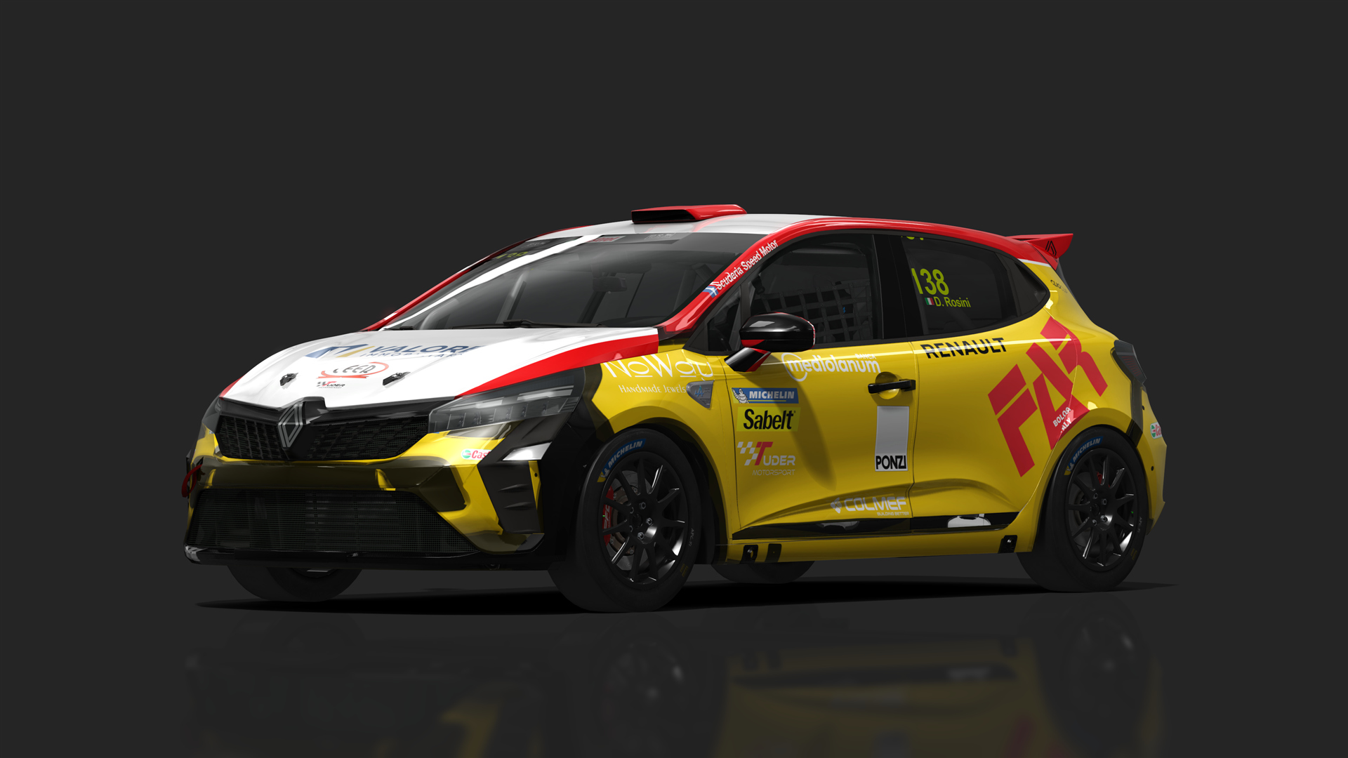 Renault Clio 5 Cup Phase 2, skin tudermotorsport_138_ROSINI