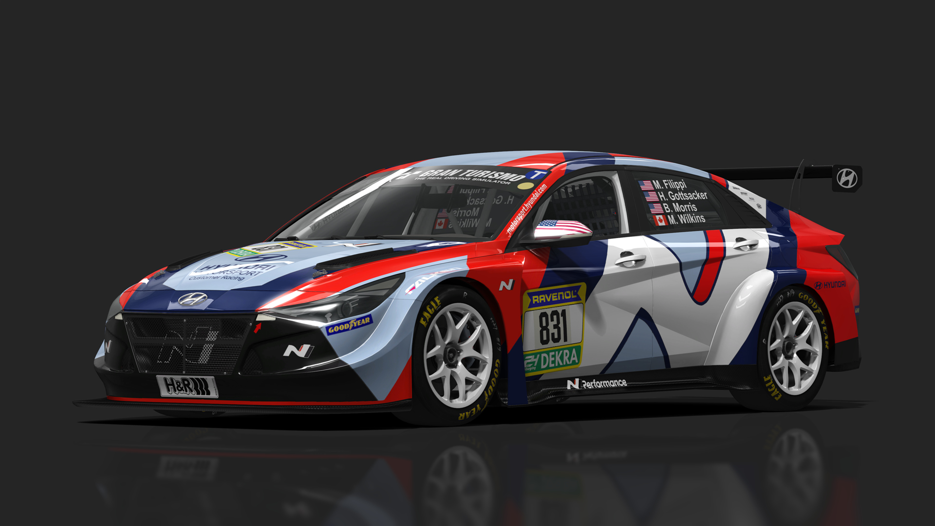 Hyundai Elantra N TCR 2024, skin nbr24_831_filippi-gottsacker-morris-wilkins
