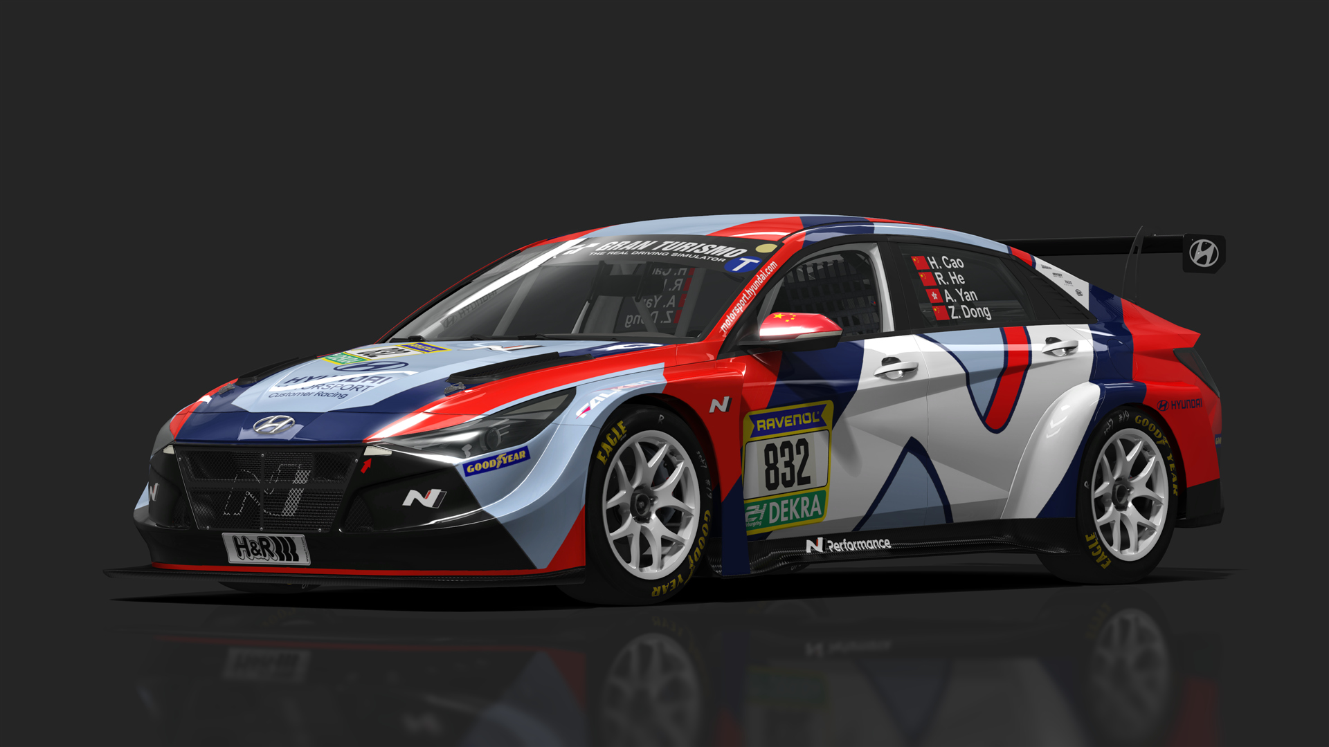 Hyundai Elantra N TCR 2024, skin nbr24_832_cao-dong-he-yan