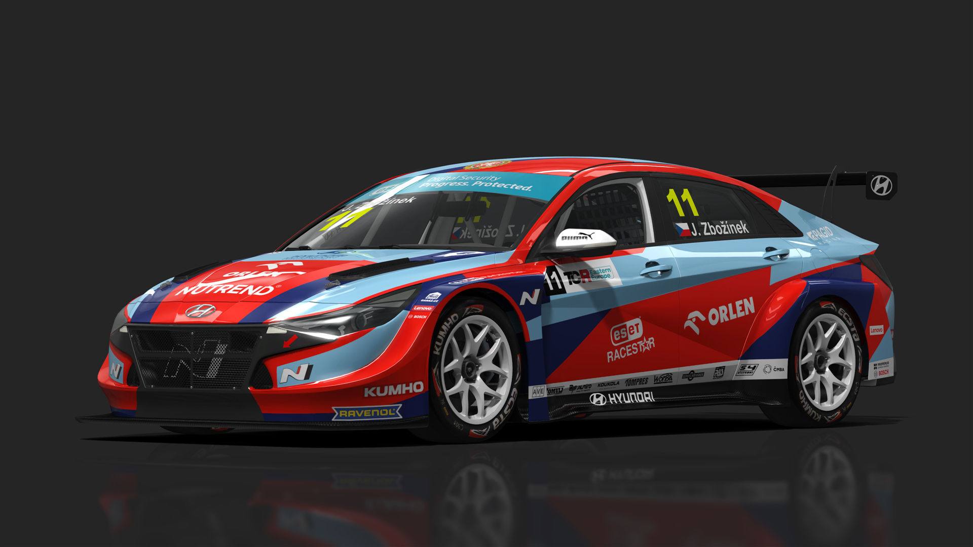 Hyundai Elantra N TCR 2024, skin tcree_11_zbozinek