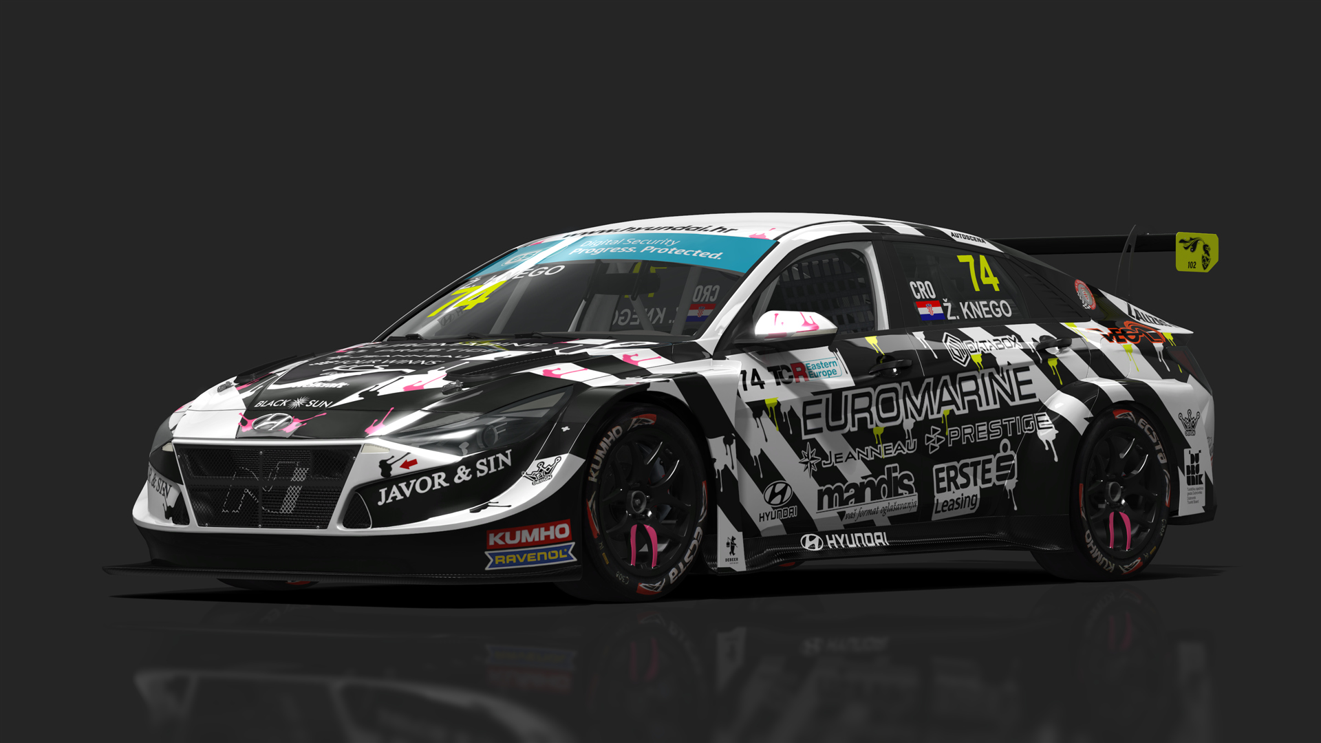 Hyundai Elantra N TCR 2024, skin tcree_74_knego