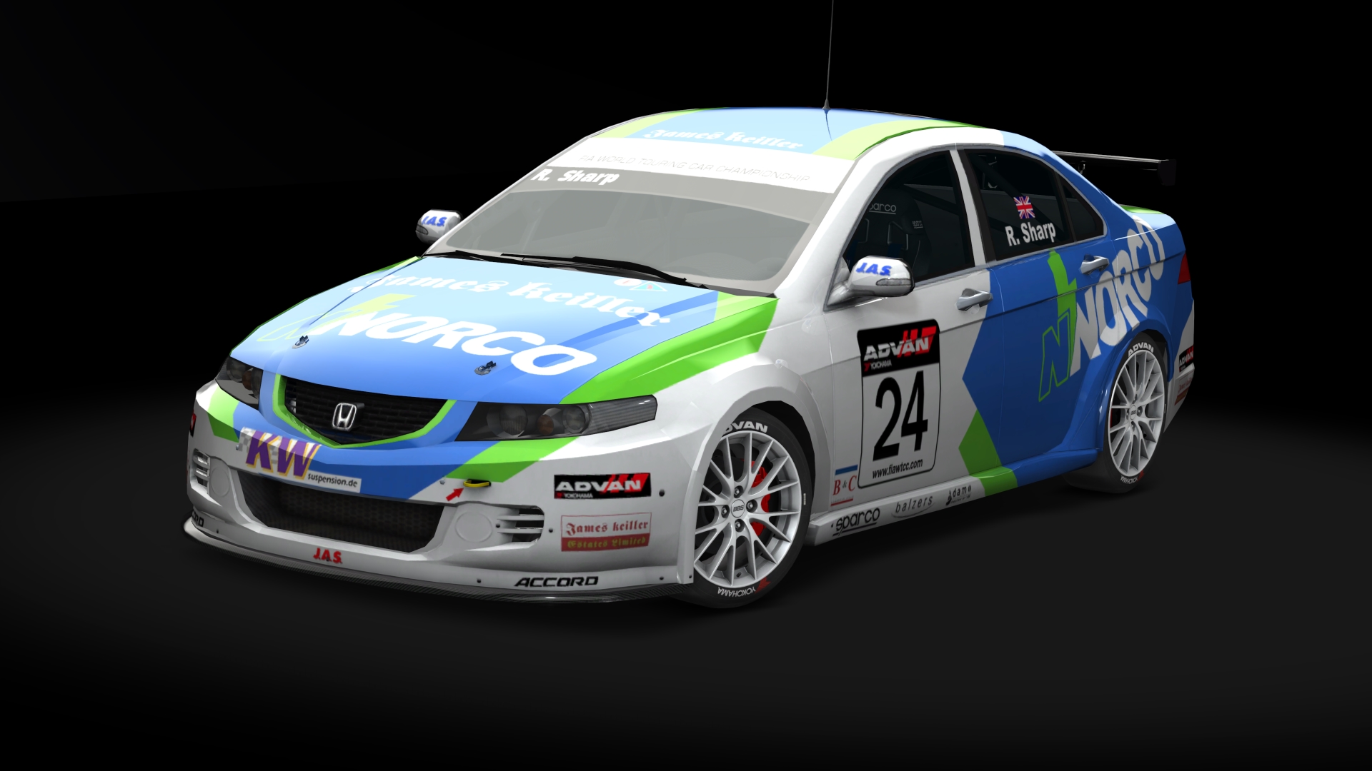 Honda Accord CapyProduction, skin motorsport