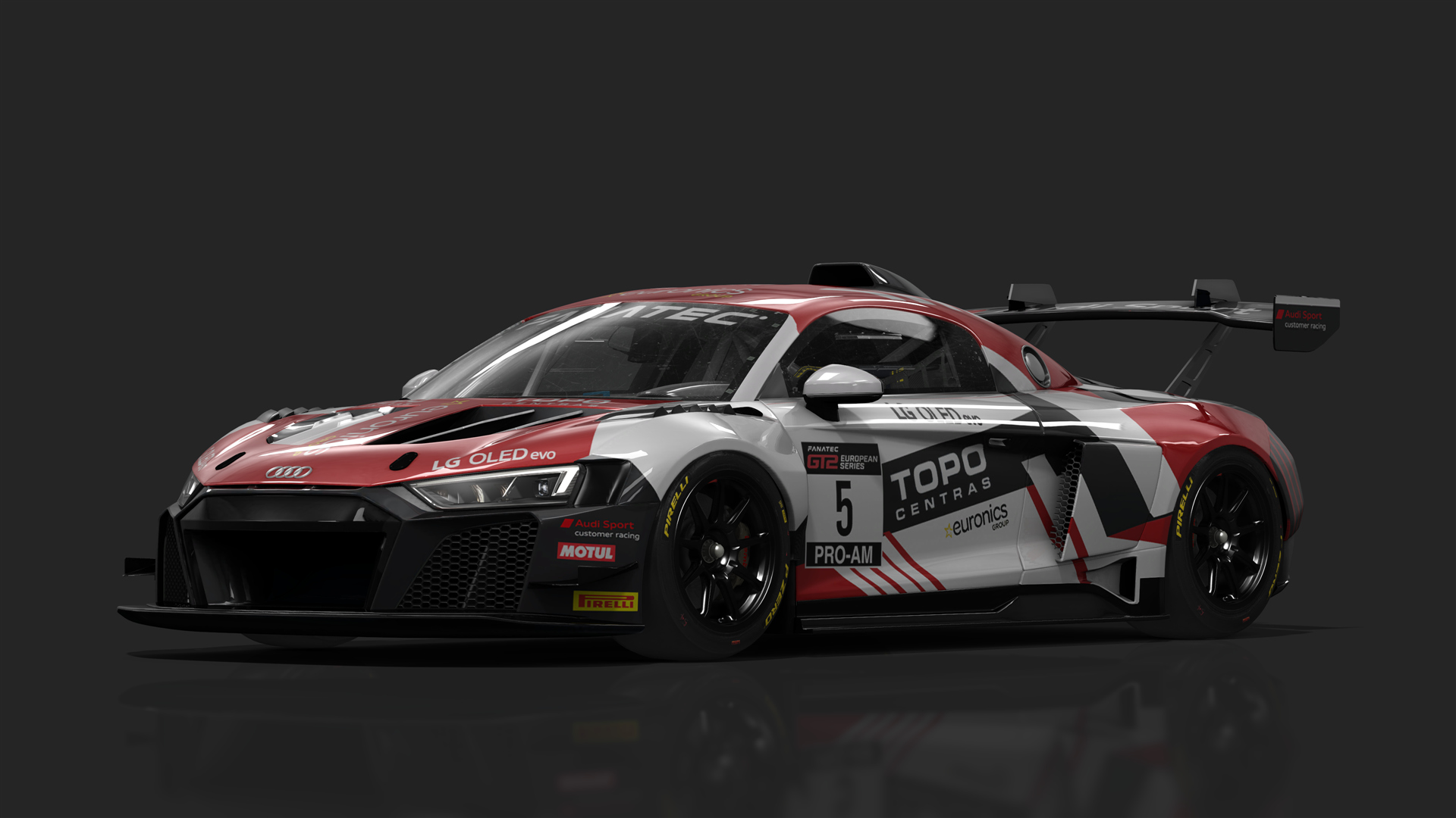 GT2 Audi R8 LMS GT2, skin 2022 #5 High Class Racing