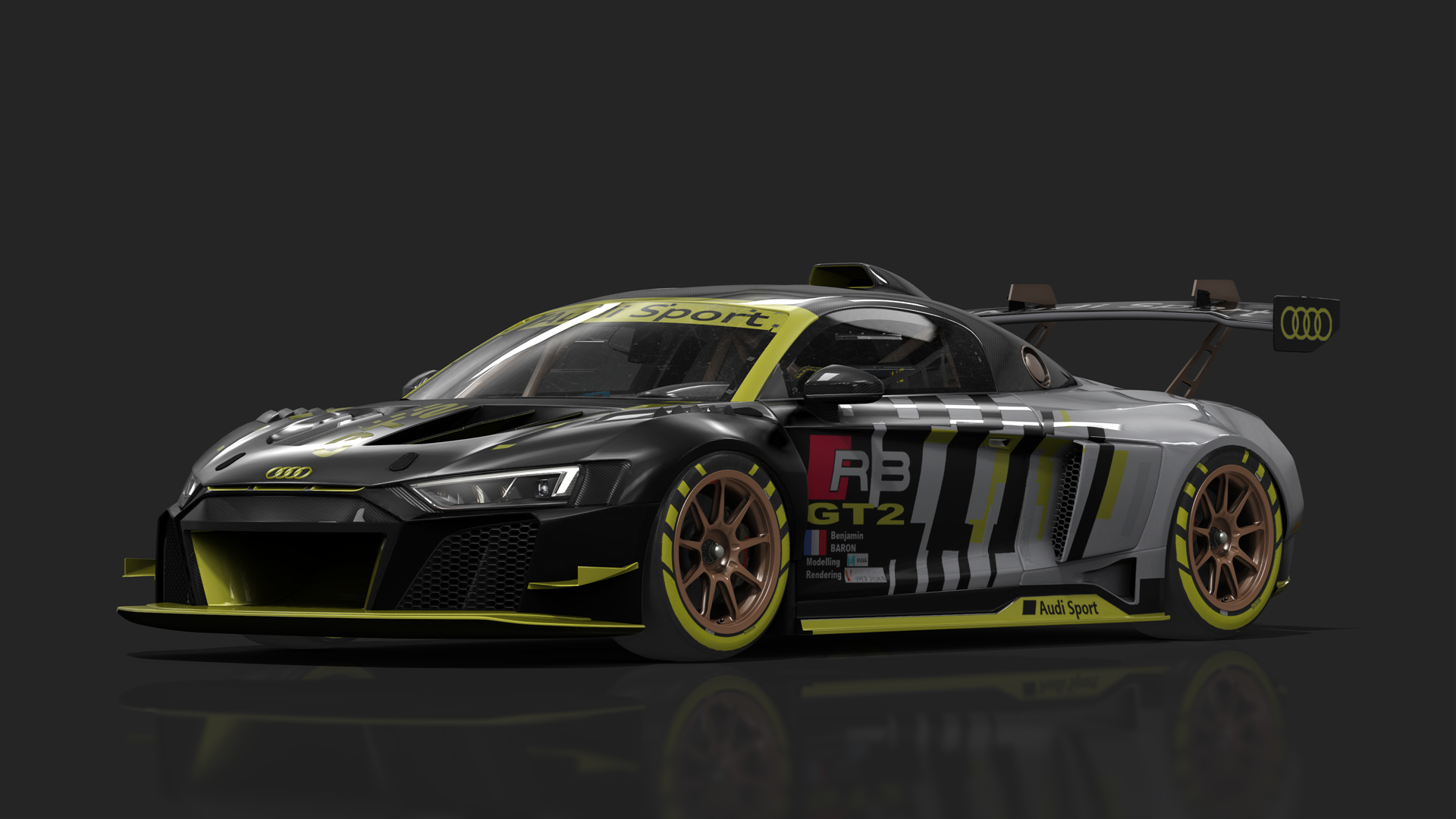 GT2 Audi R8 LMS GT2, skin 4