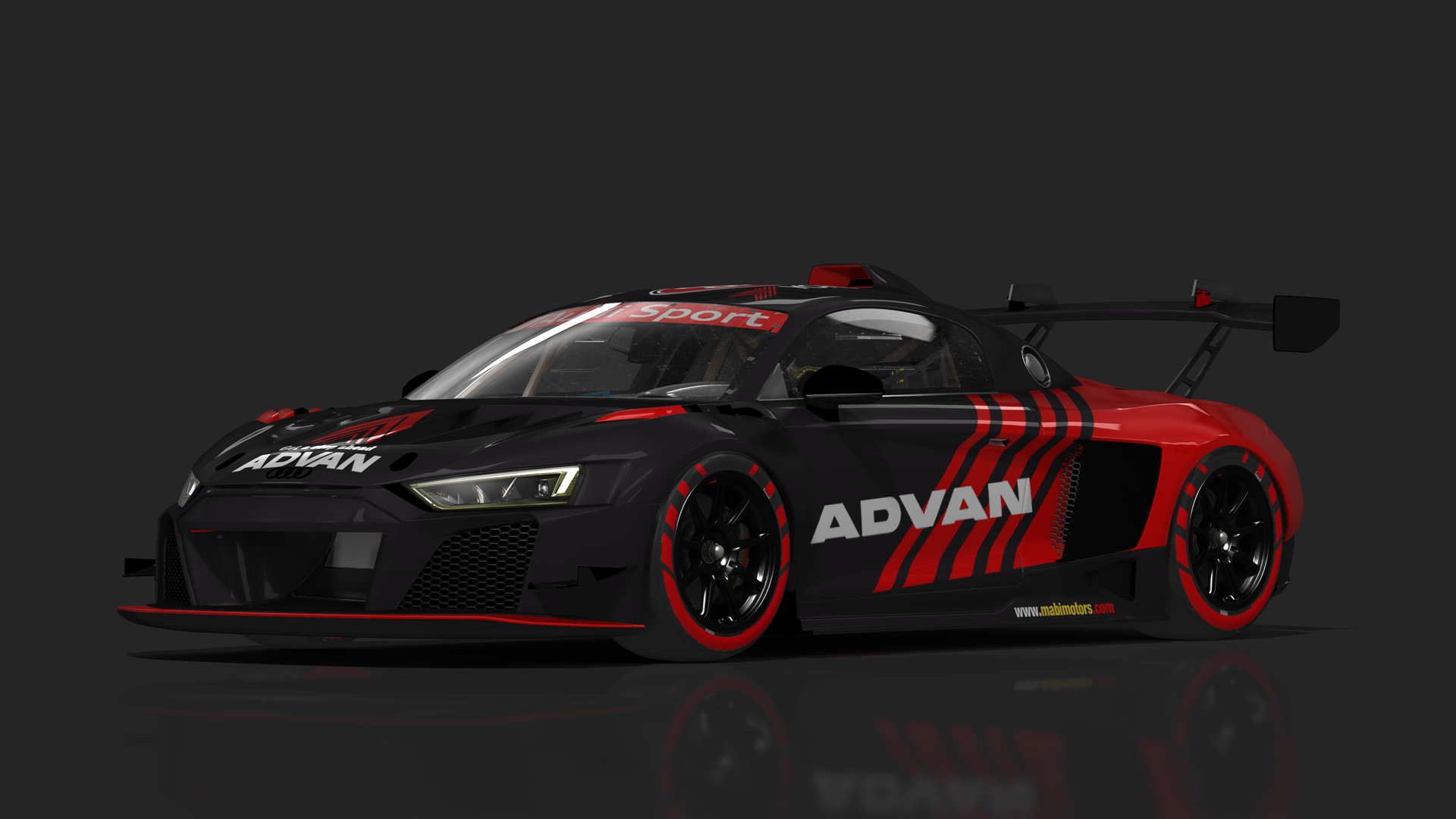 GT2 Audi R8 LMS GT2, skin Advan