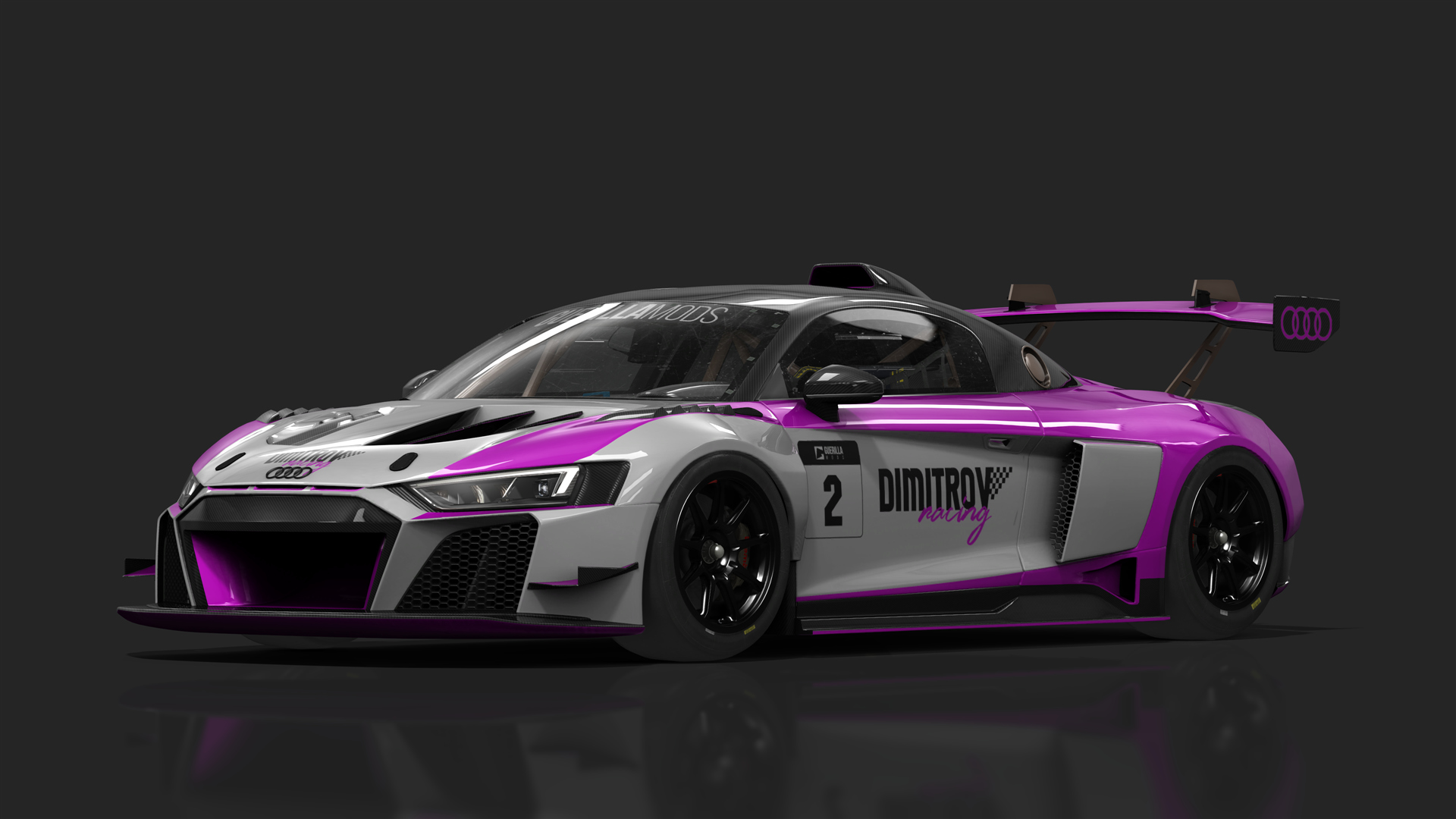 GT2 Audi R8 LMS GT2, skin dimitrov_racing