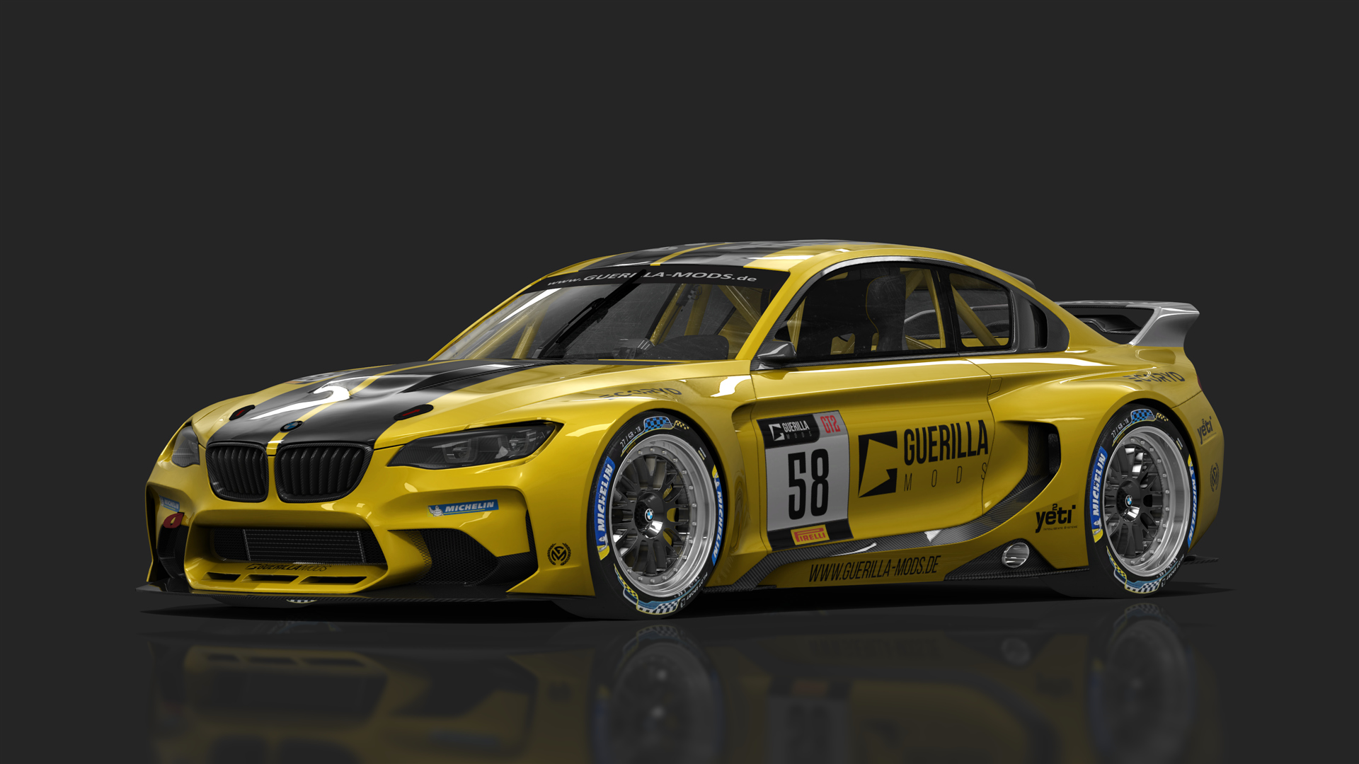 GT2 BMW M2 GT2, skin 58_guerilla_racing