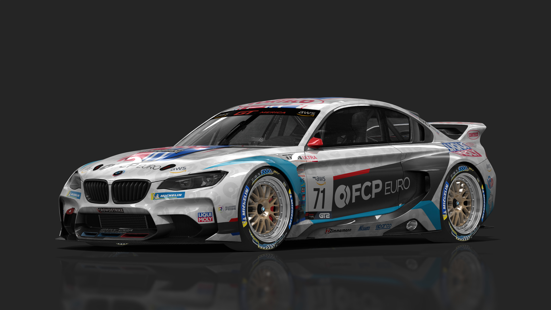 GT2 BMW M2 GT2, skin FCPEuro_Motorsports_71
