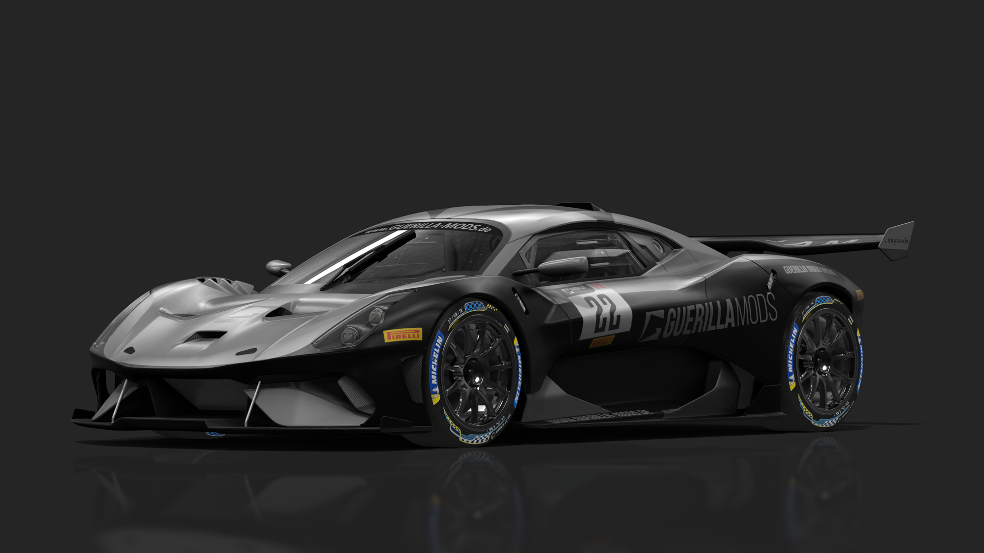 GT2 Brabham BT63 GT2, skin 22_guerilla_racing