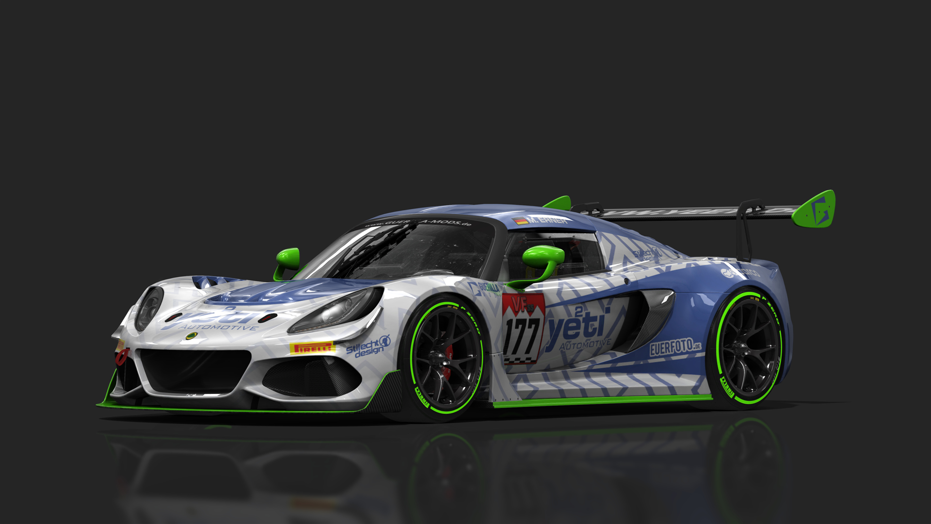 GT2 Lotus Exige GT2, skin 177_yeeti_motorsport