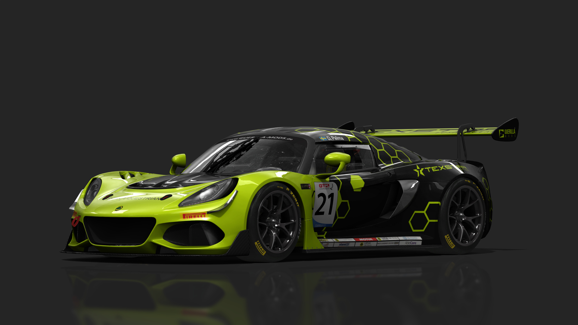 GT2 Lotus Exige GT2, skin 21_skina_equestrian