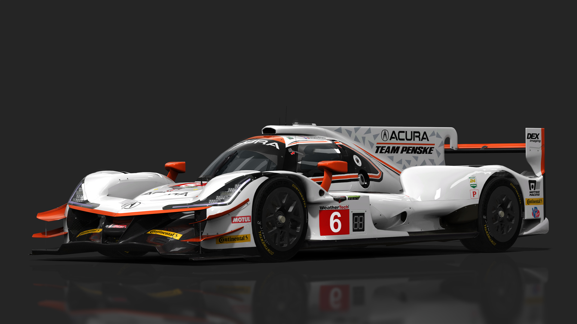 DPi Acura ARX-05, skin 2018_Rolex24_Penske_6