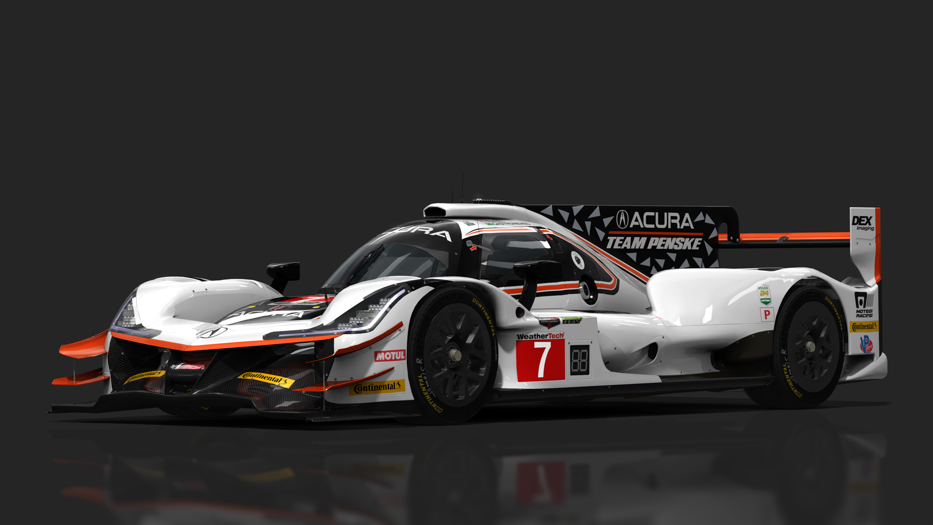DPi Acura ARX-05, skin 2018_Rolex24_Penske_7