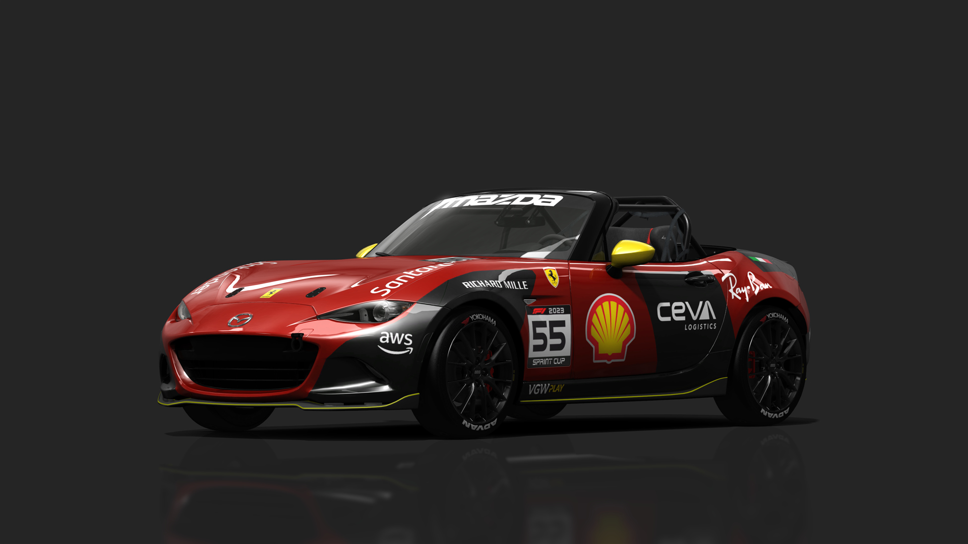 Mazda MX5 Cup ASREC, skin 04_Ferrari_55