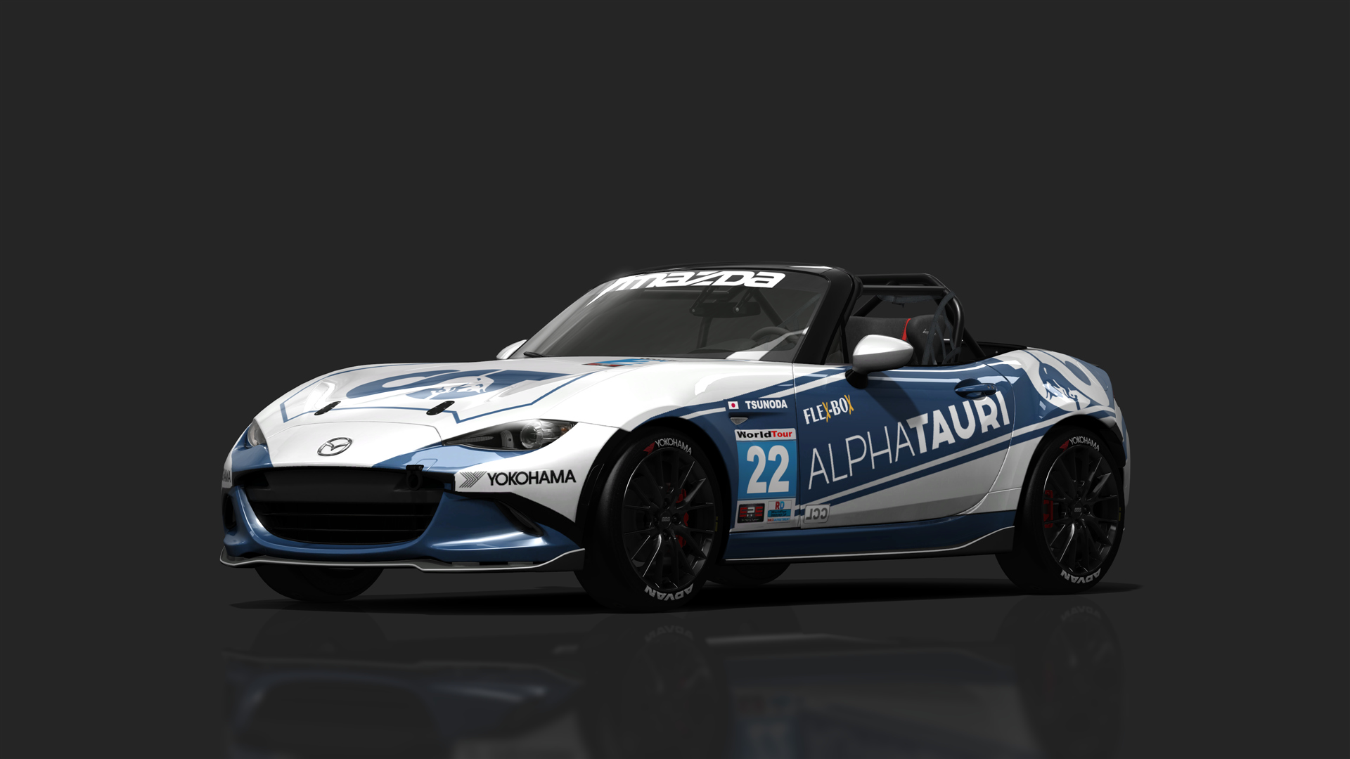Mazda MX5 Cup ASREC, skin 18_AlphaTauri_22